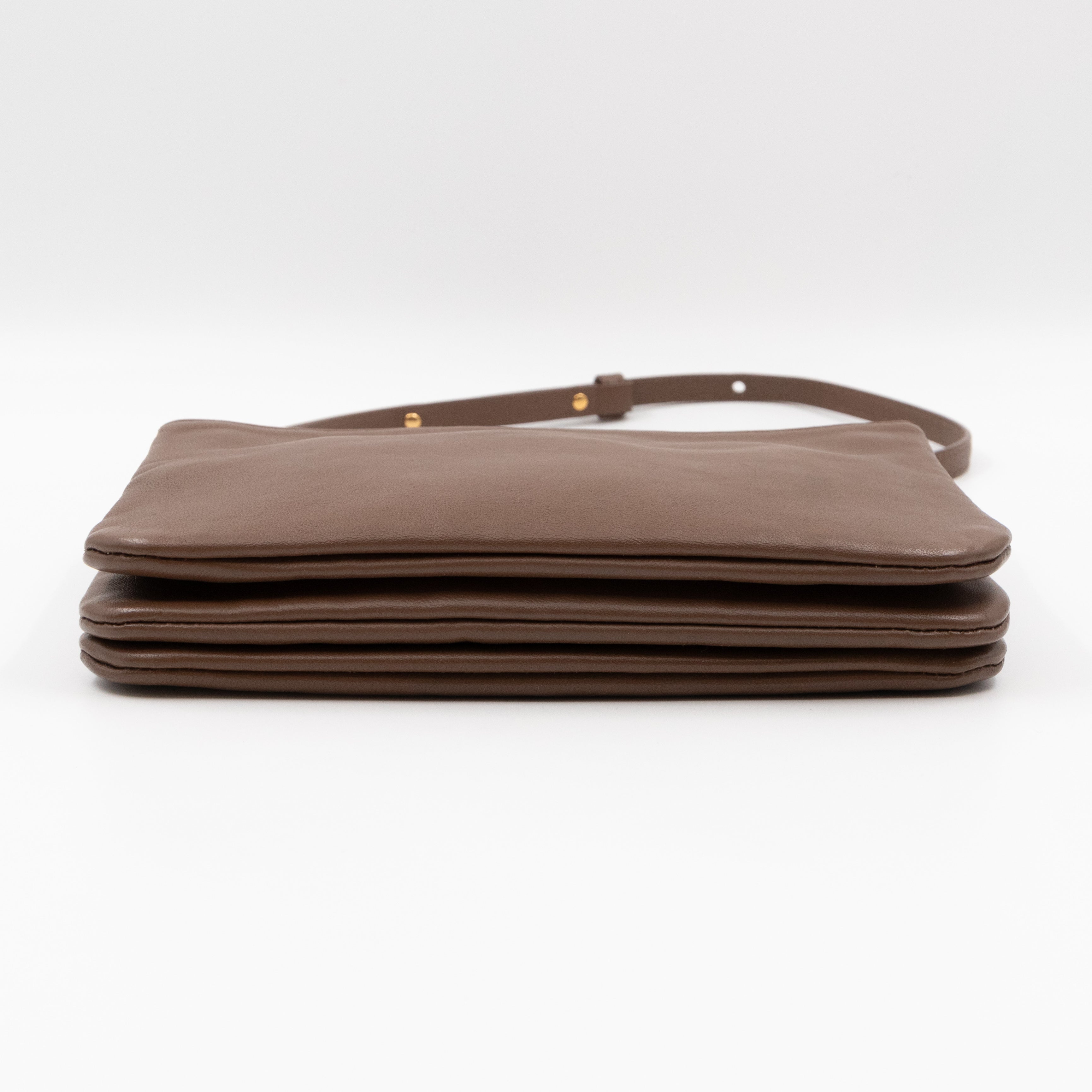 Trio Bag Brown Leather