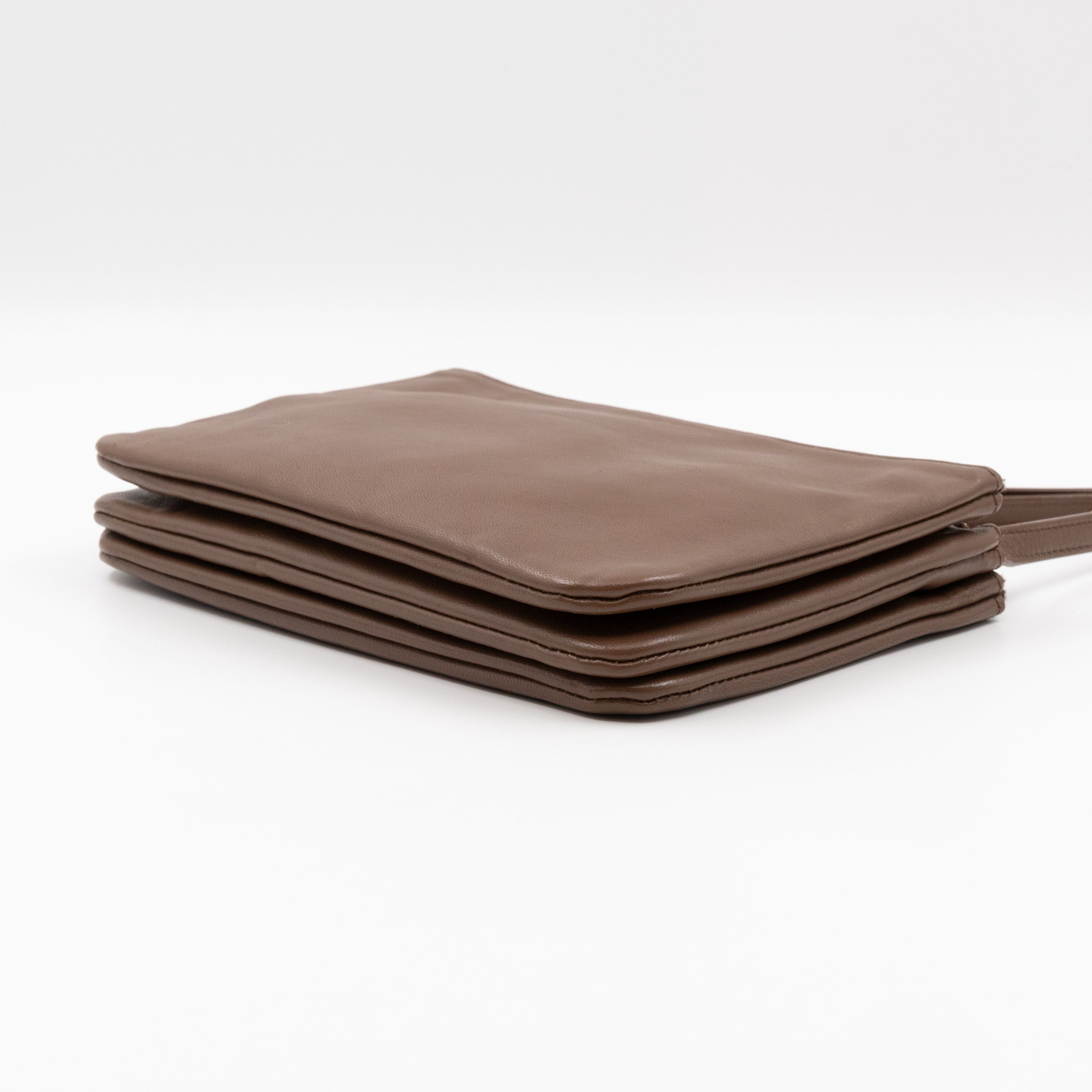 Trio Bag Brown Leather