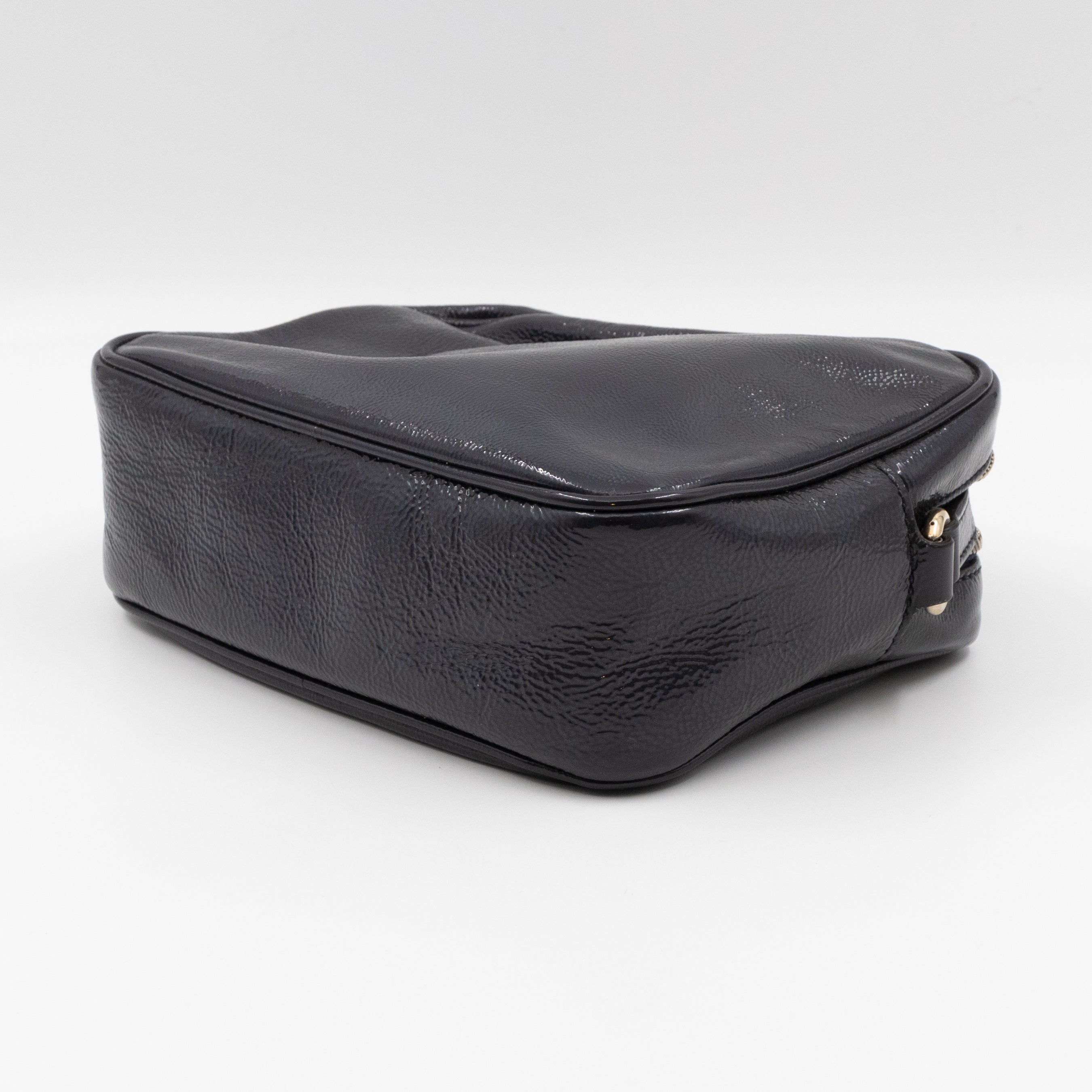 Disco Soho Dark Blue Patent Leather