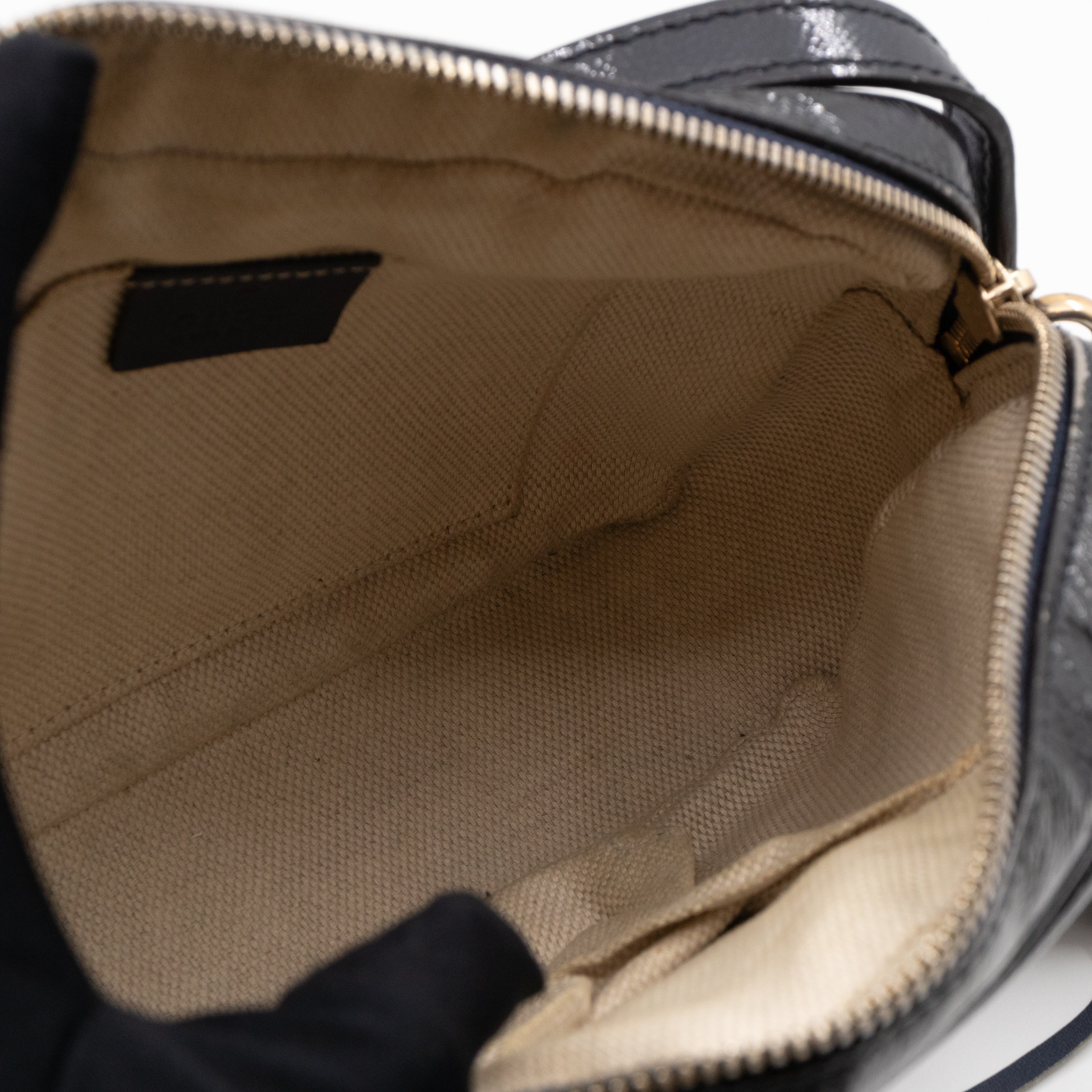 Disco Soho Dark Blue Patent Leather