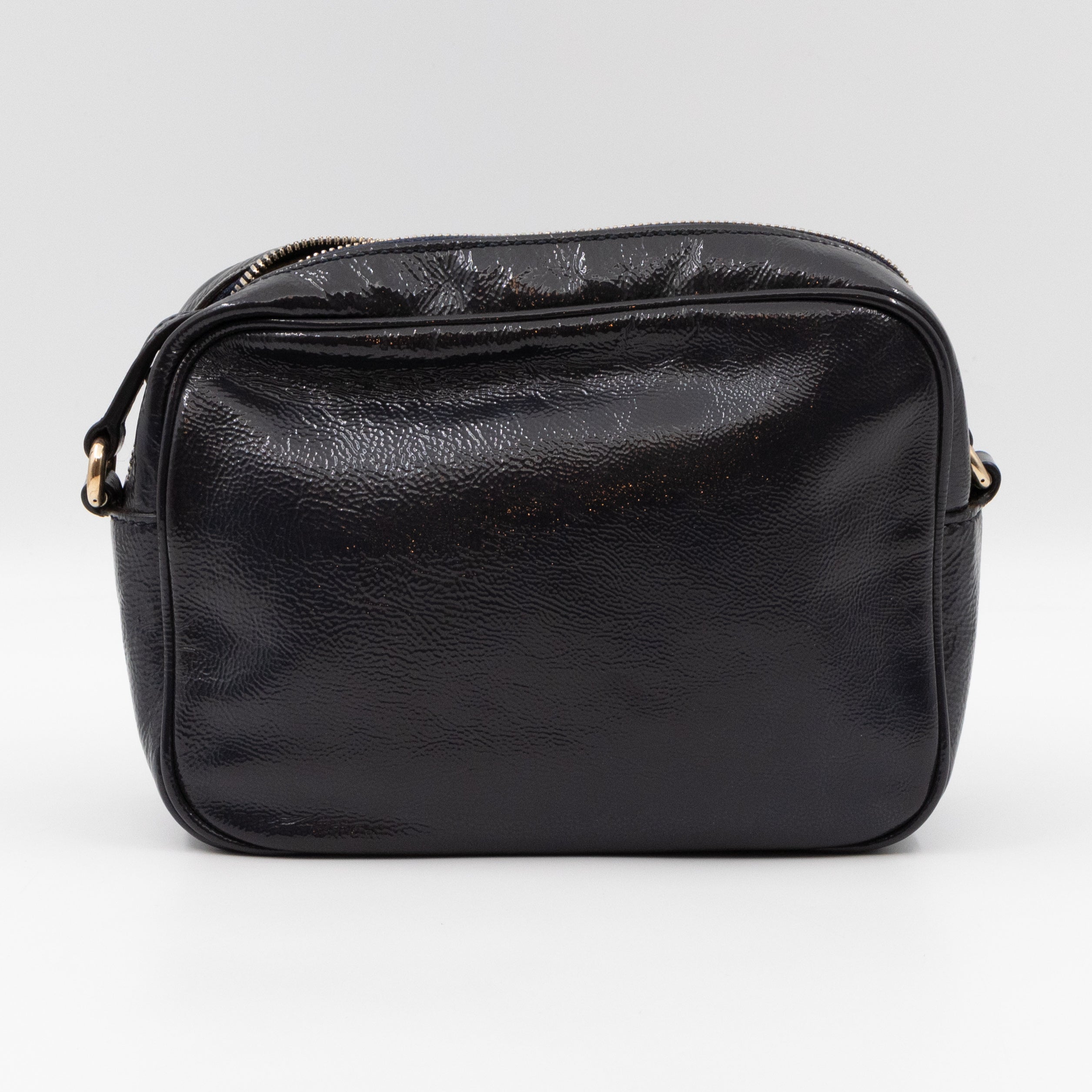 Disco Soho Dark Blue Patent Leather