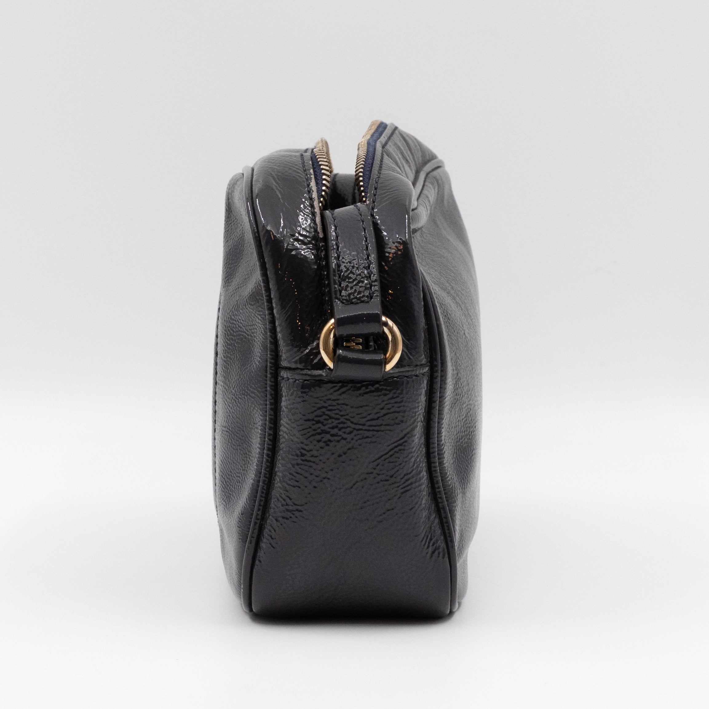 Disco Soho Dark Blue Patent Leather