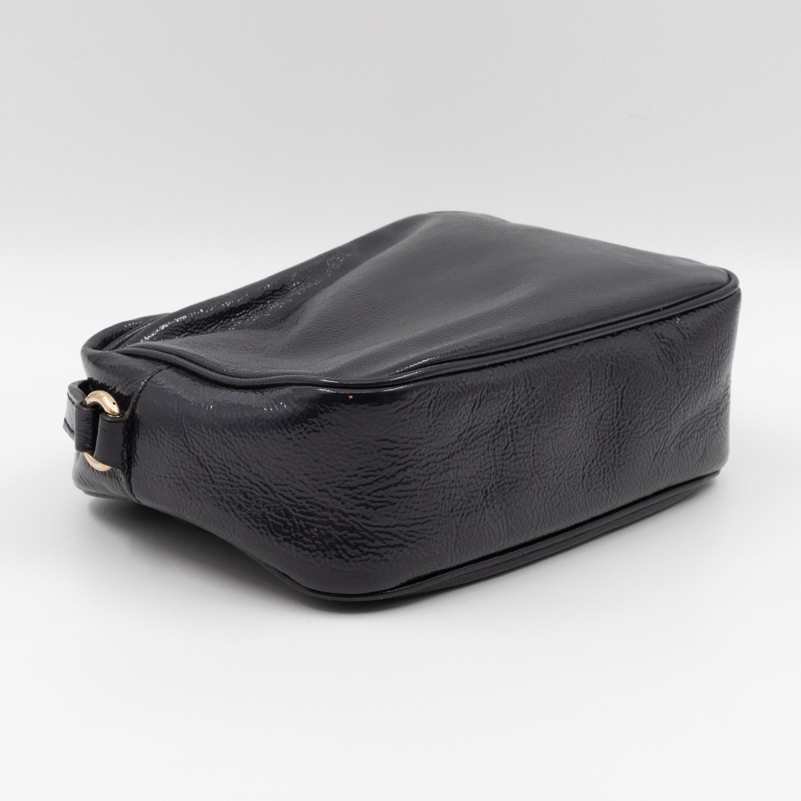 Disco Soho Dark Blue Patent Leather