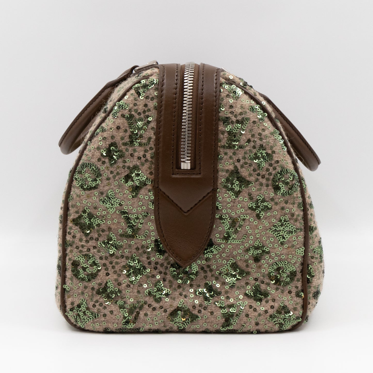 Sunshine Express Speedy 30 Monogram Sequin Green