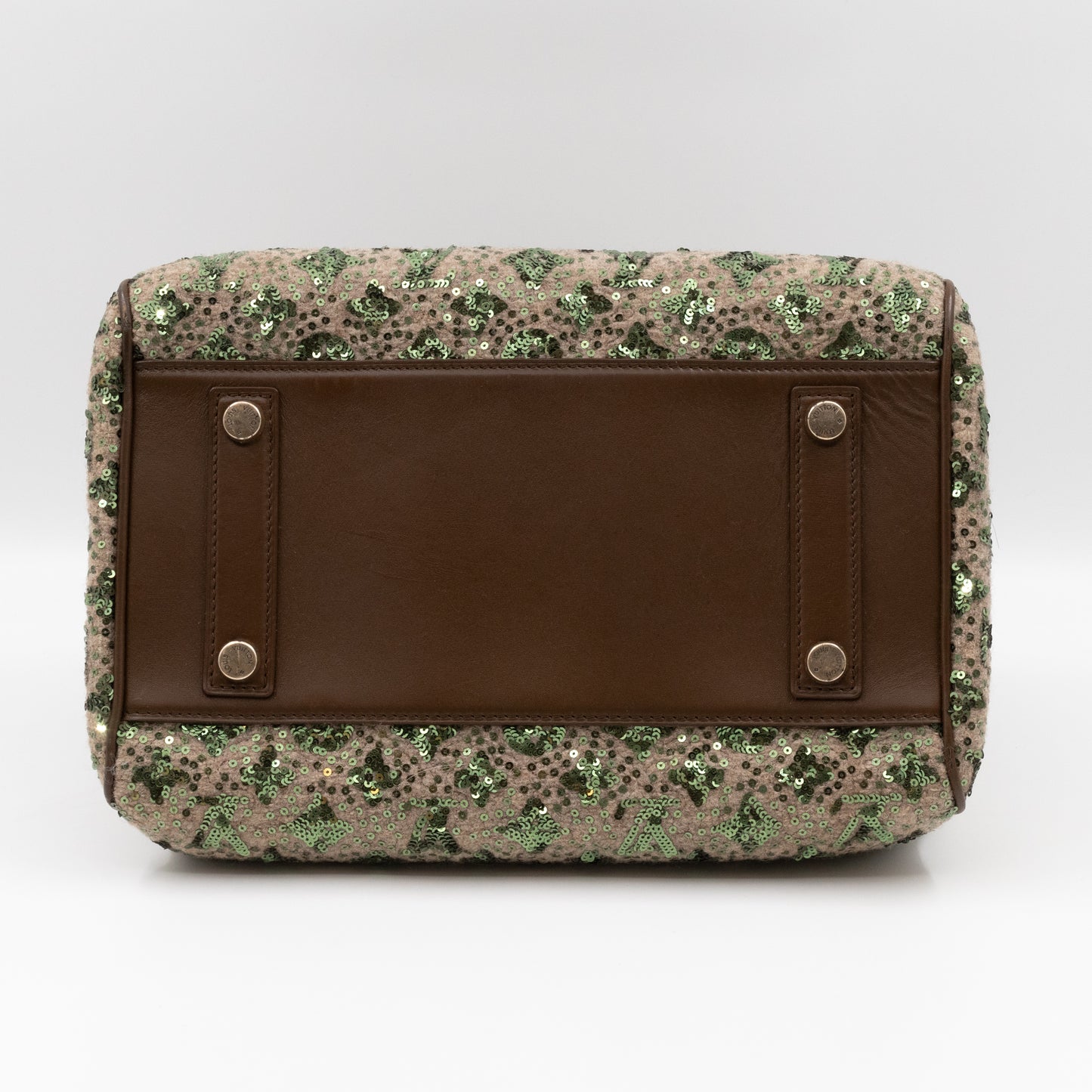 Sunshine Express Speedy 30 Monogram Sequin Green