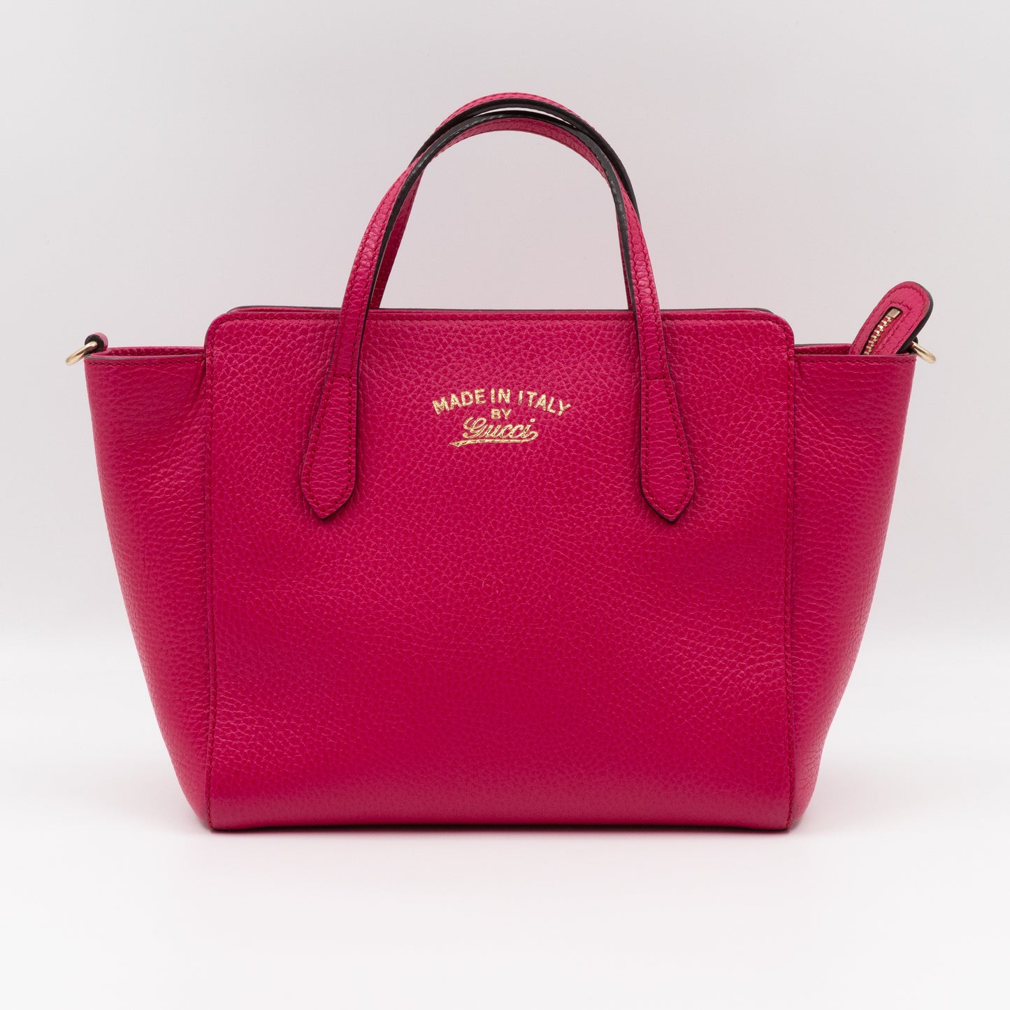 Swing Mini Pink Leather Bag