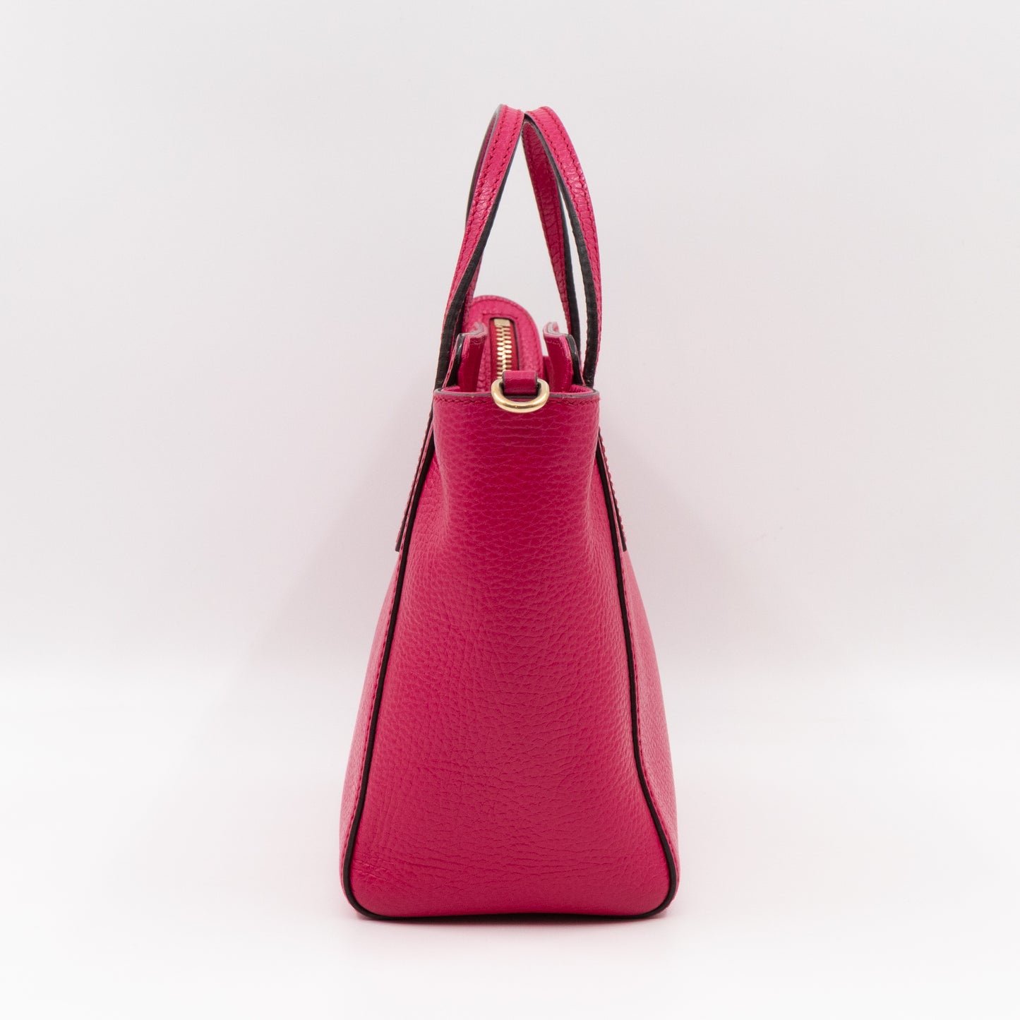 Swing Mini Pink Leather Bag