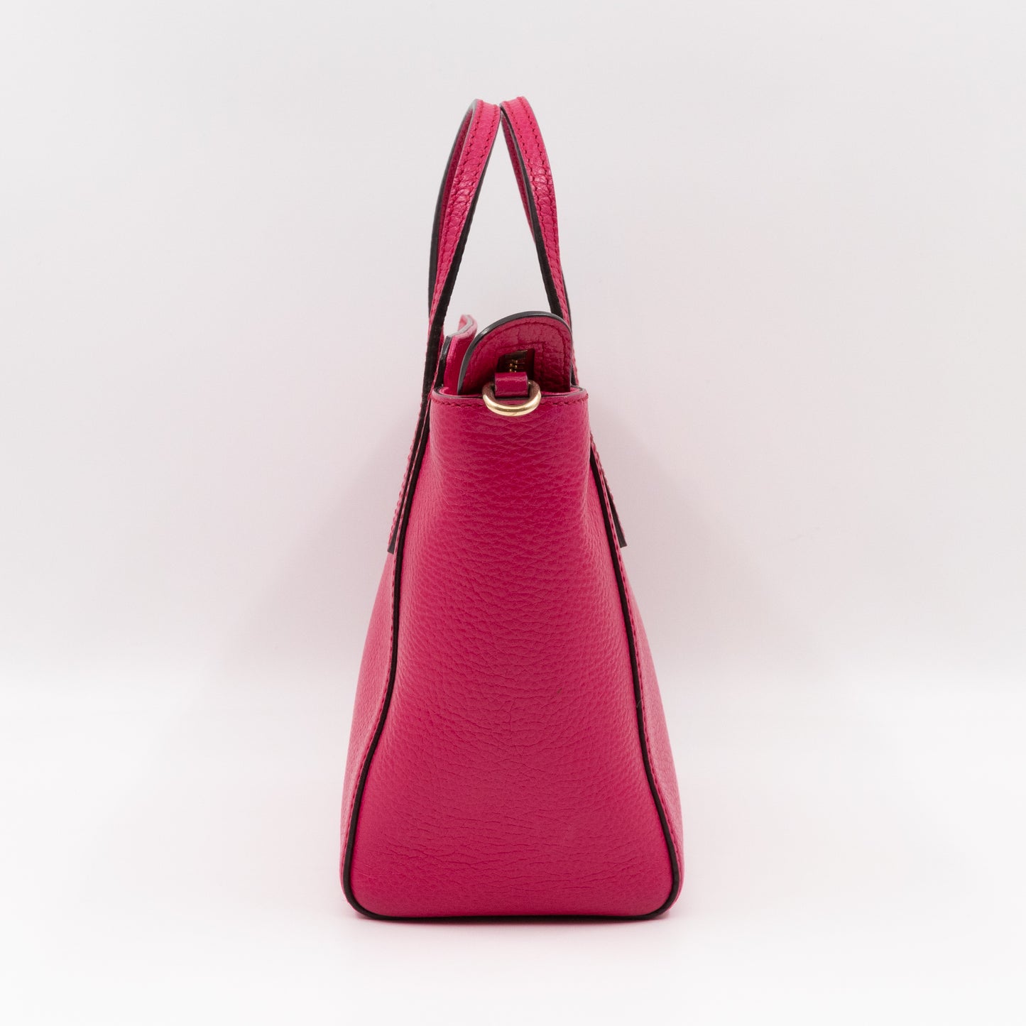 Swing Mini Pink Leather Bag