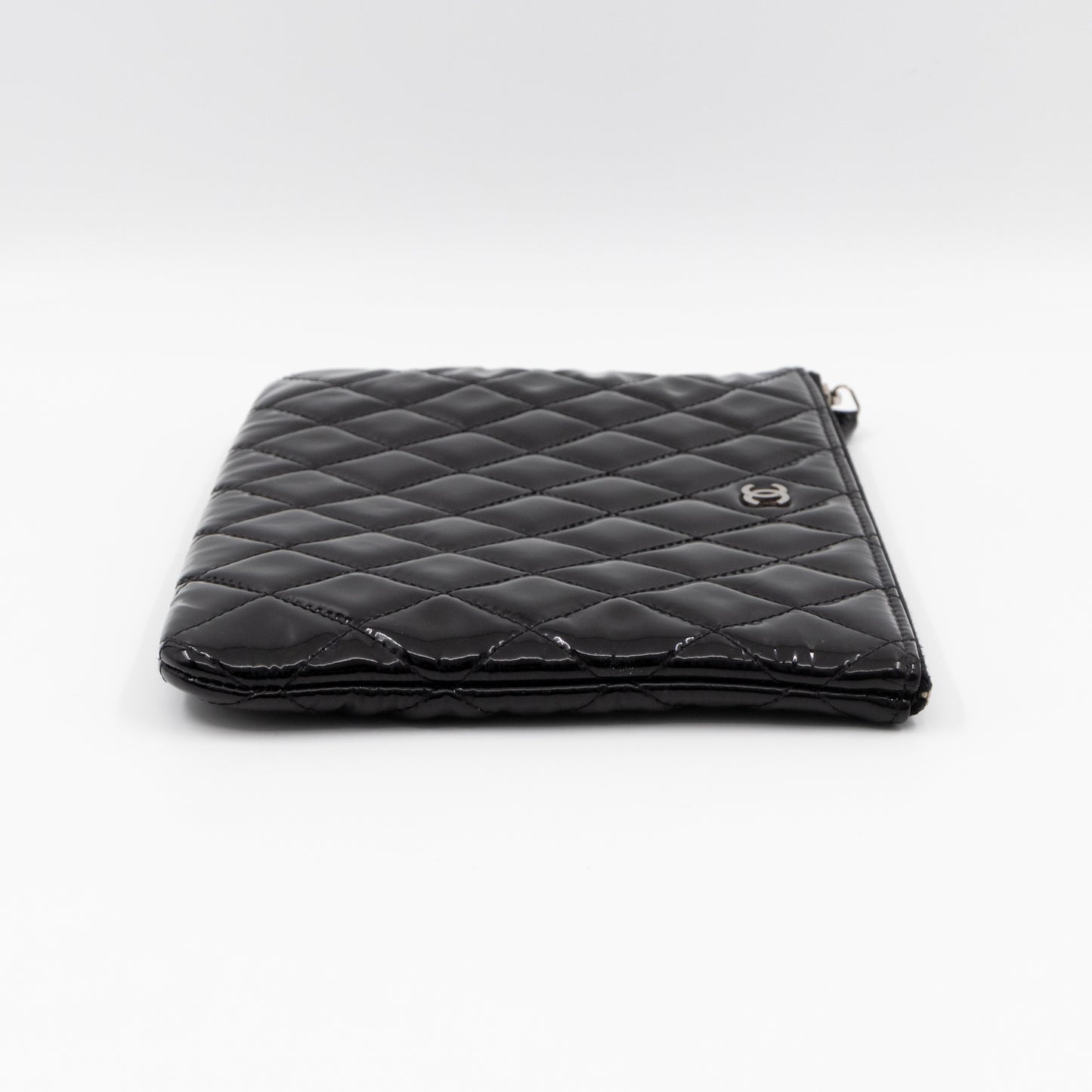 Classic Medium O Case Black Patent Leather