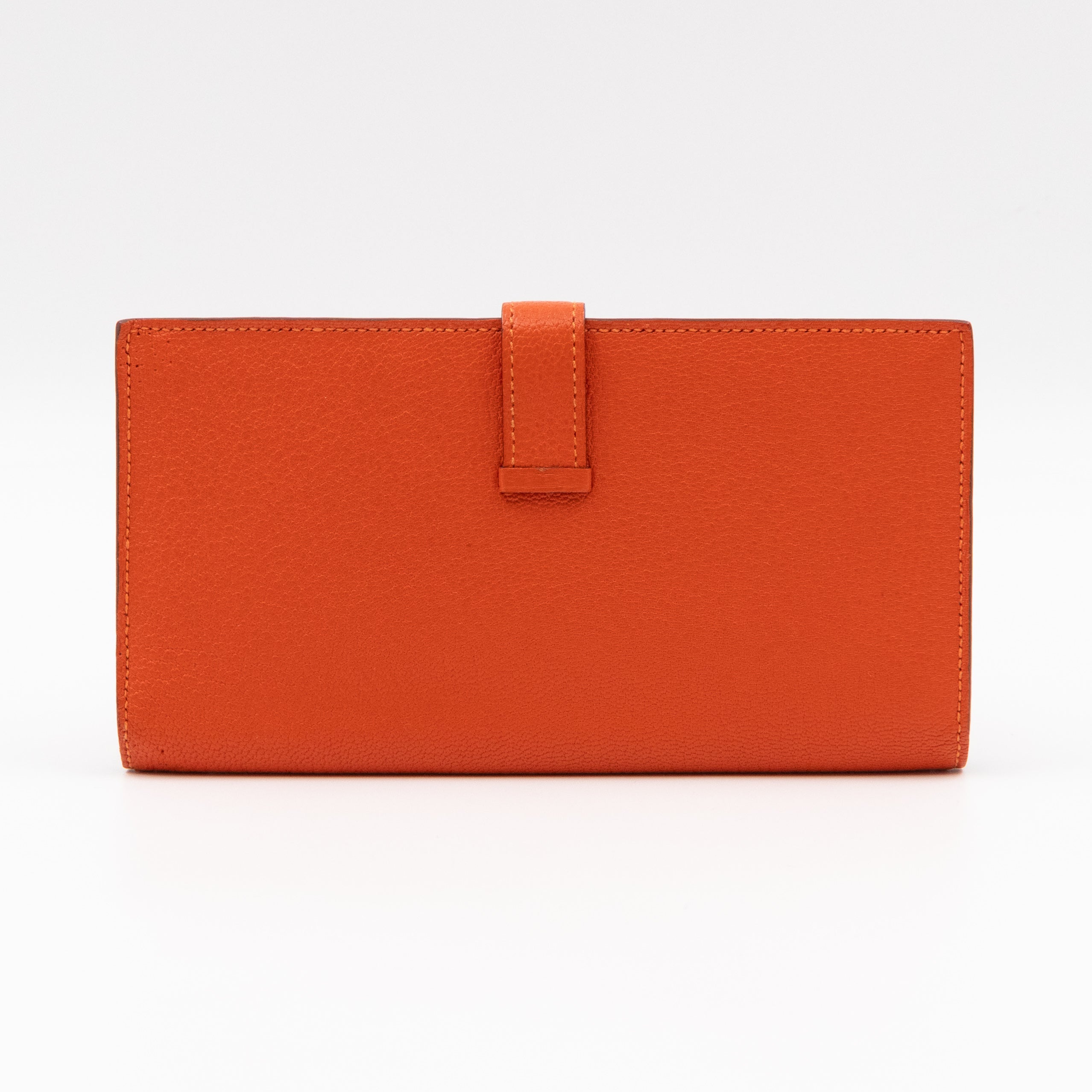 Bearn Wallet Orange Leather
