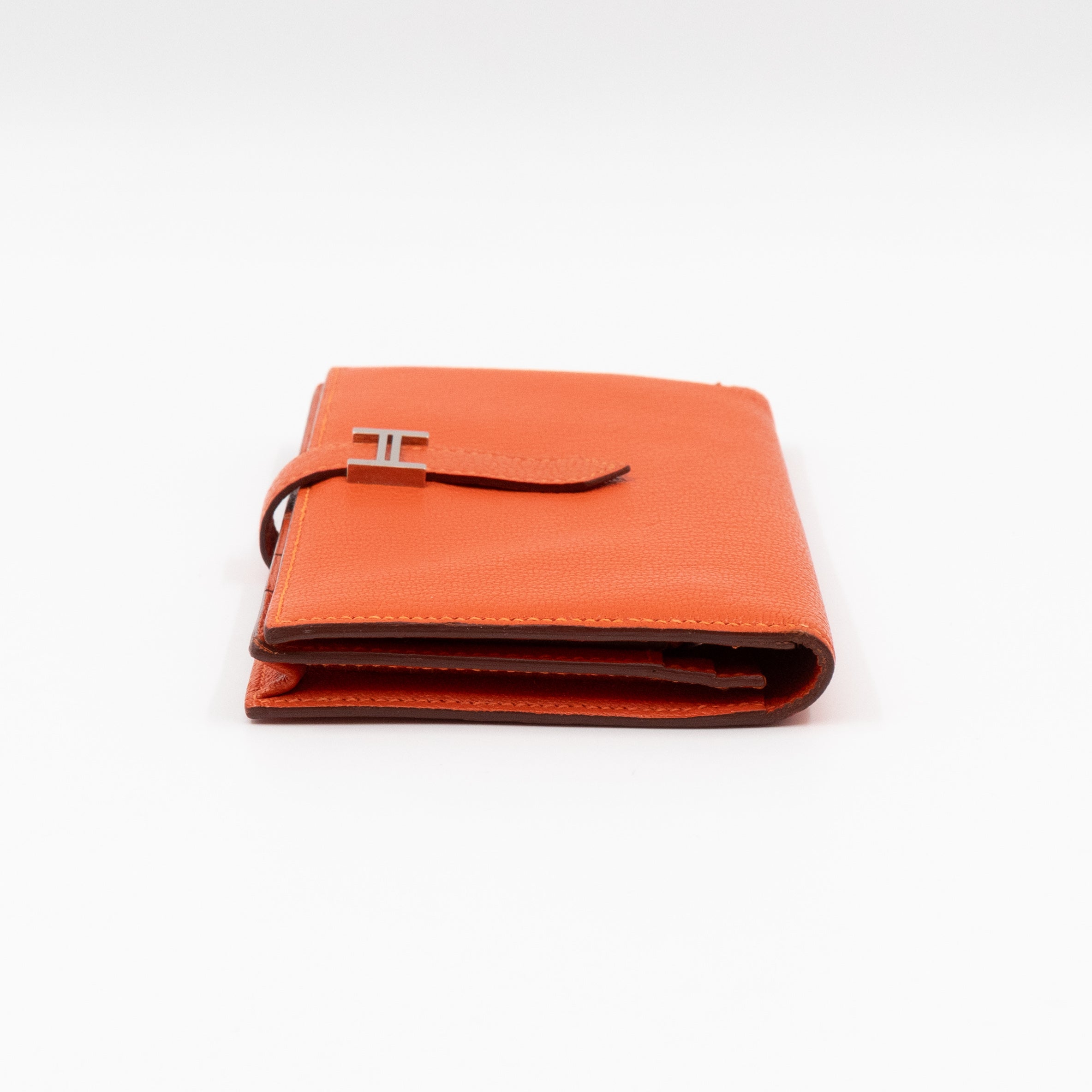 Bearn Wallet Orange Leather