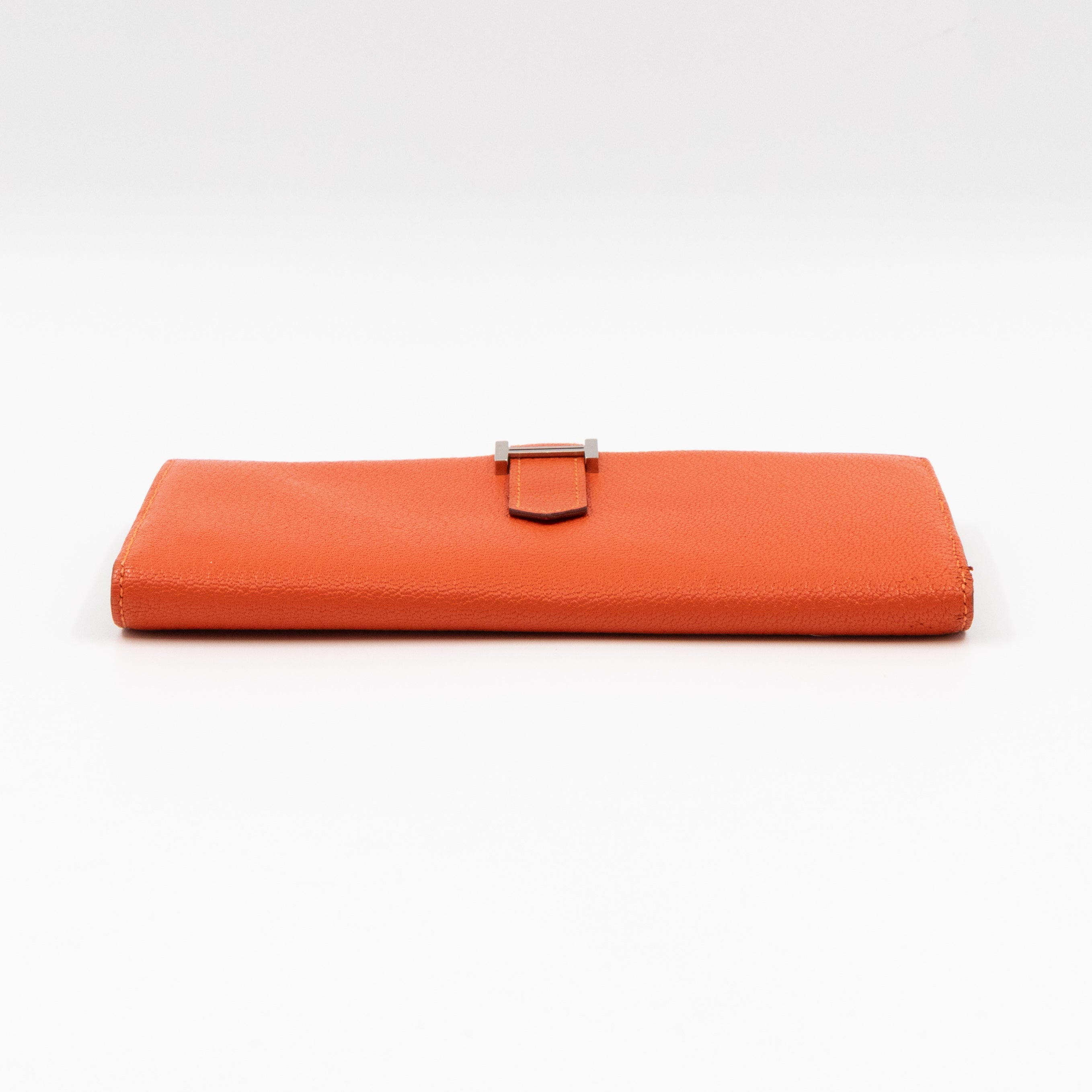 Bearn Wallet Orange Leather