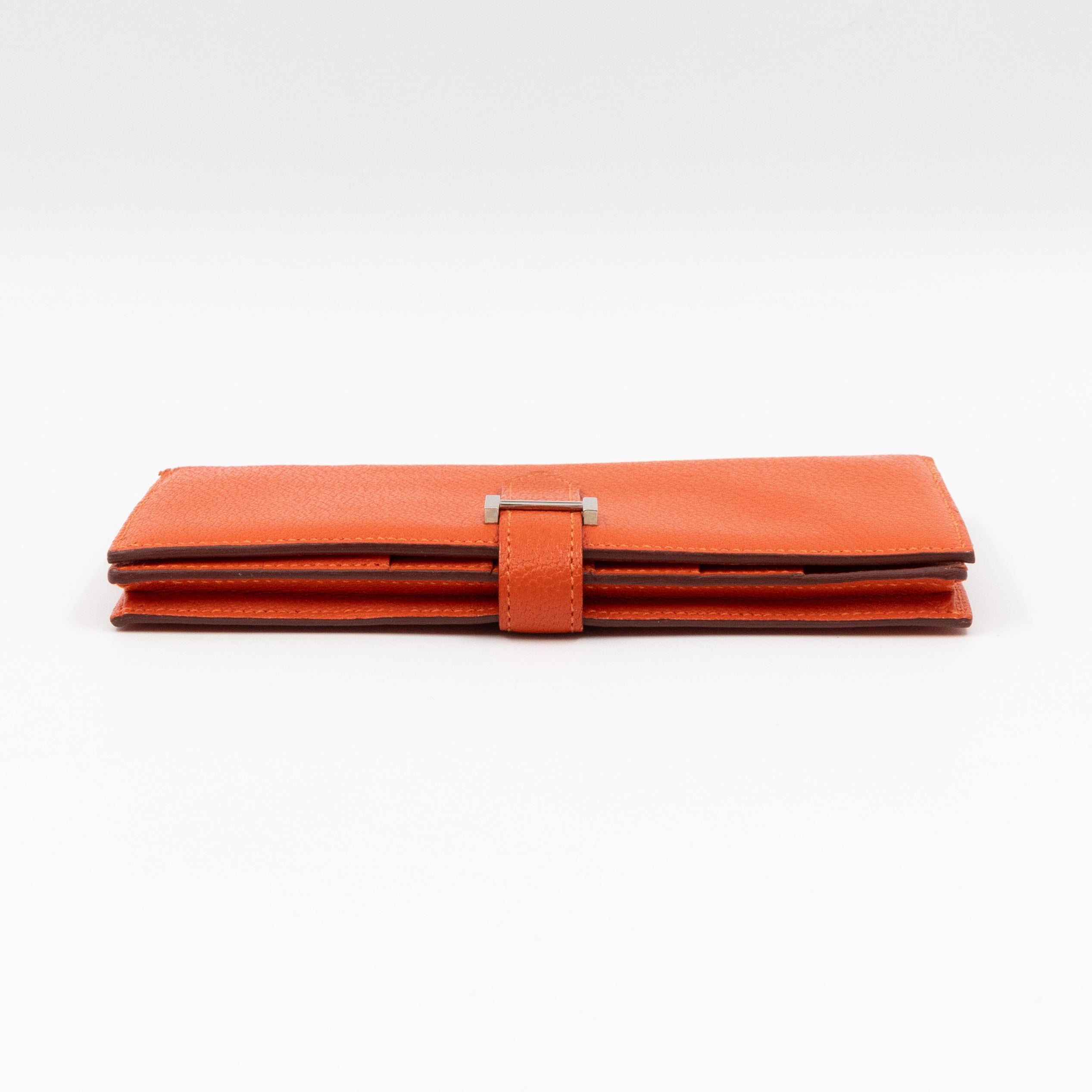 Bearn Wallet Orange Leather