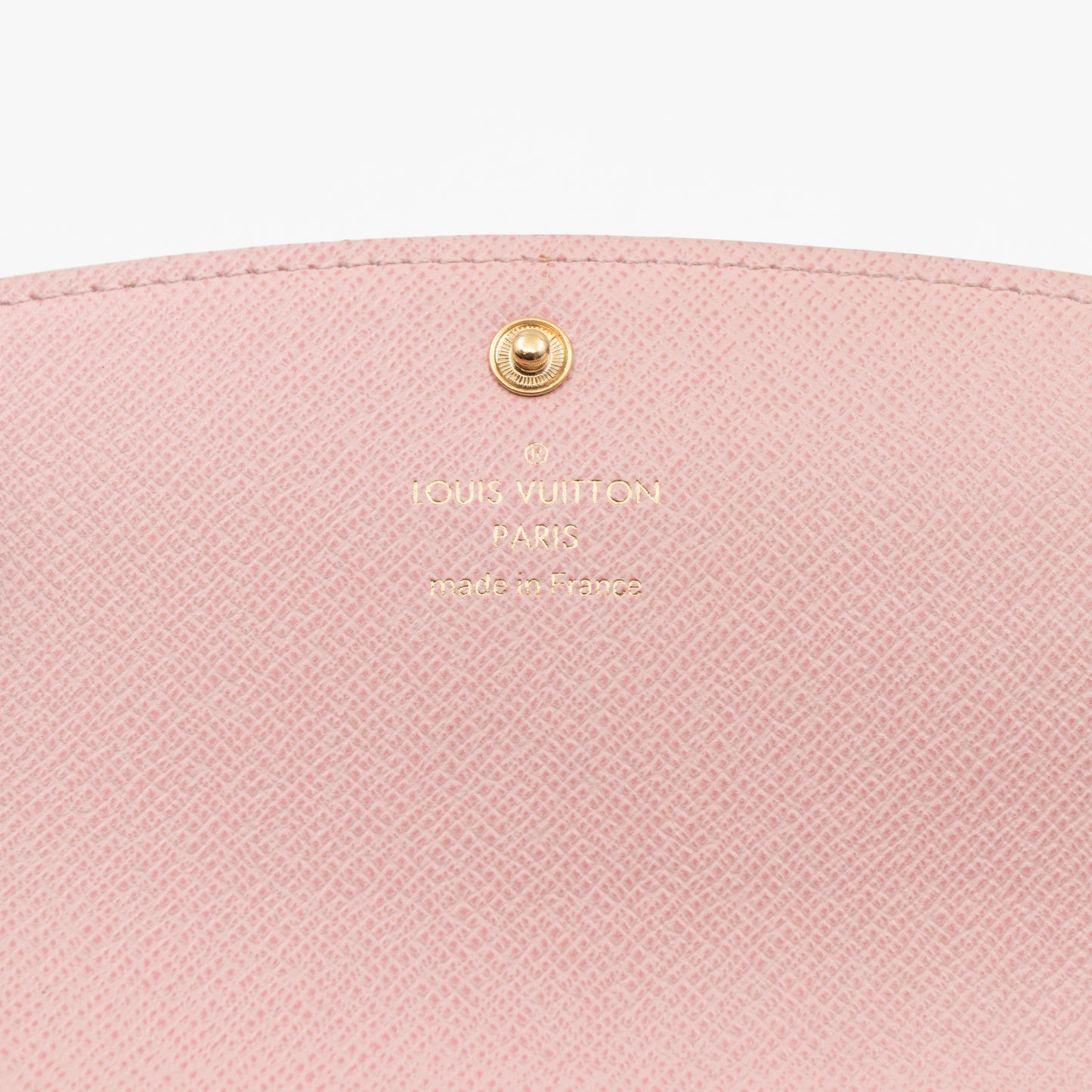 Emilie Wallet Damier Azur Rose Ballerine