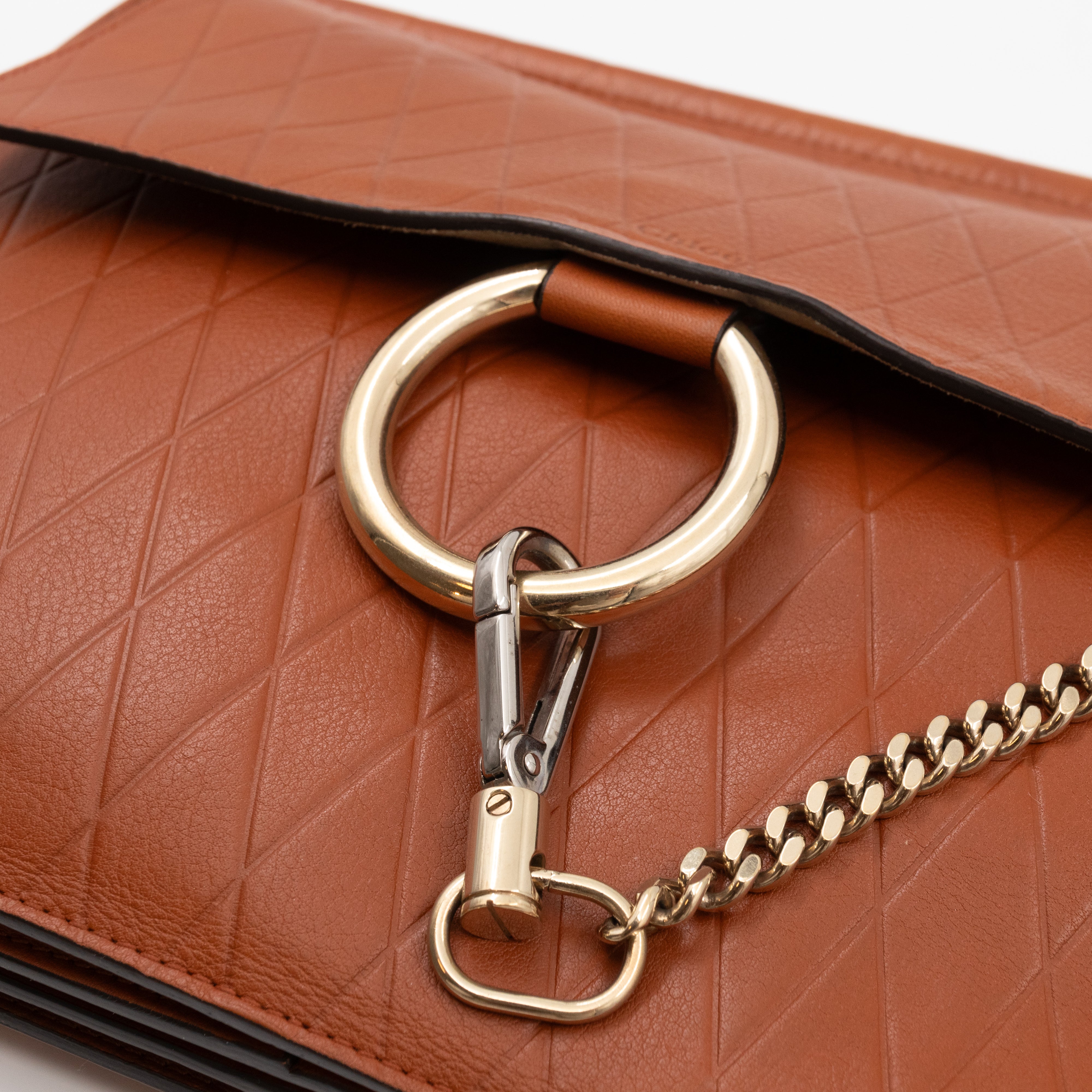 Faye Crossbody Brown Smooth Leather