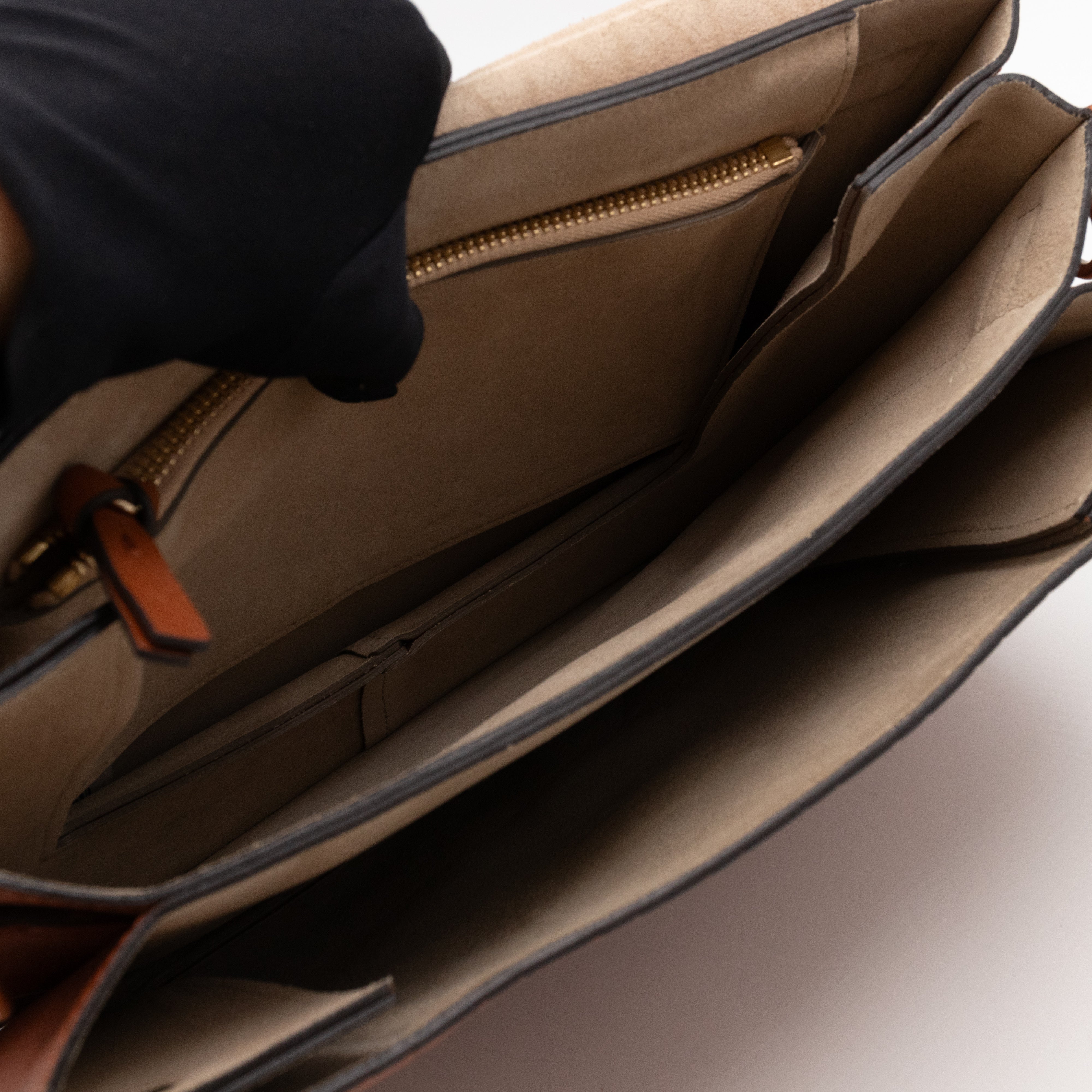 Faye Crossbody Brown Smooth Leather