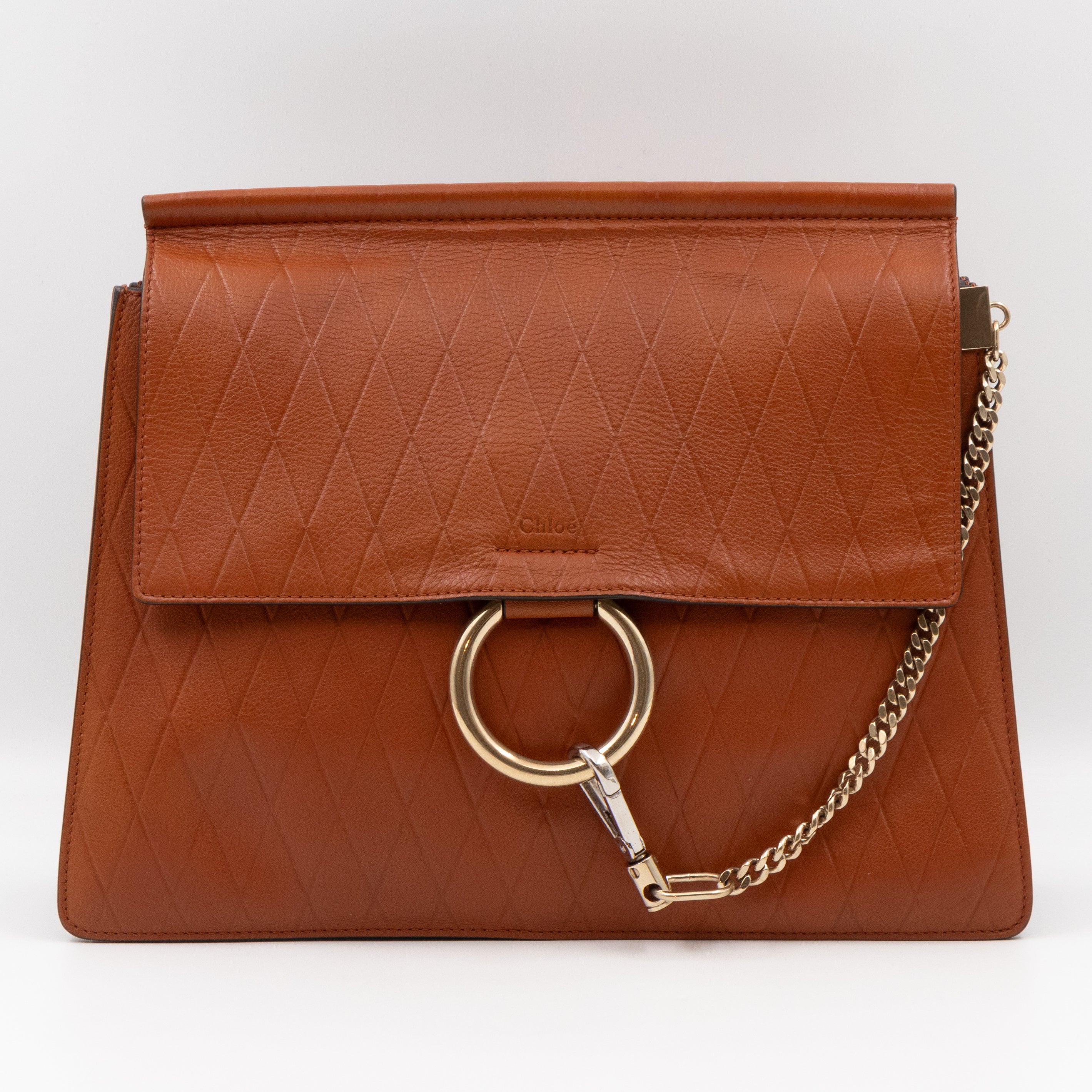 Faye Crossbody Brown Smooth Leather