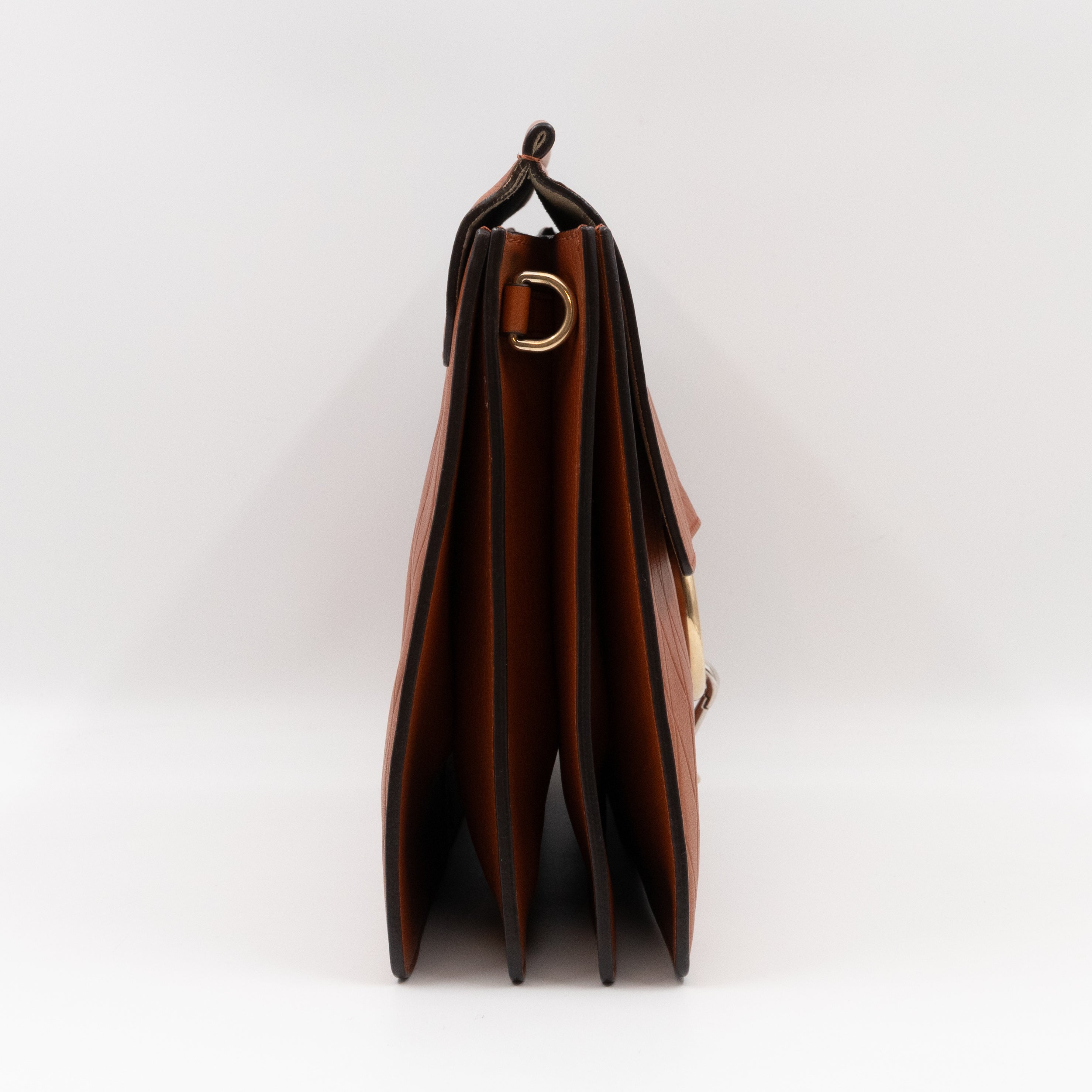 Faye Crossbody Brown Smooth Leather