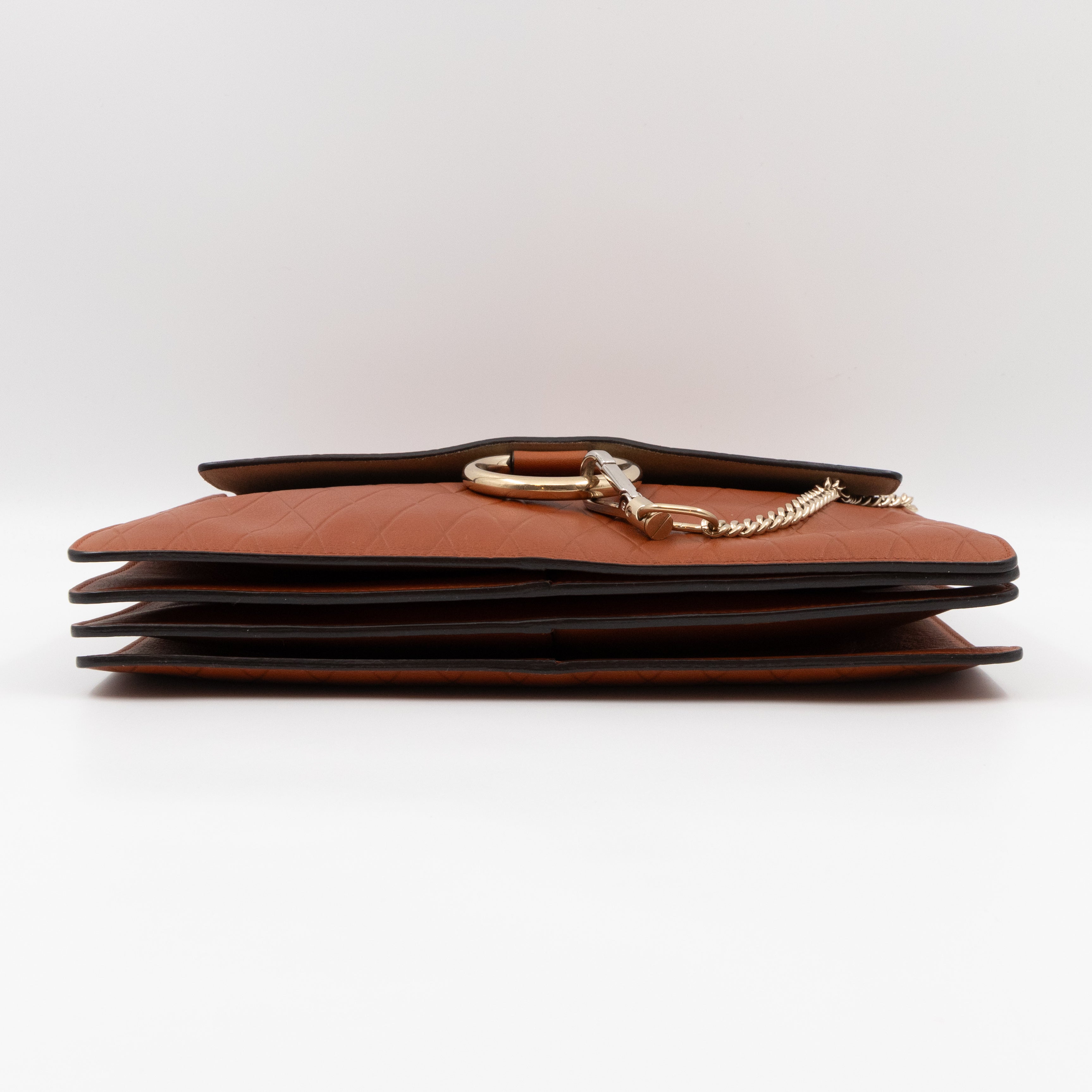 Faye Crossbody Brown Smooth Leather