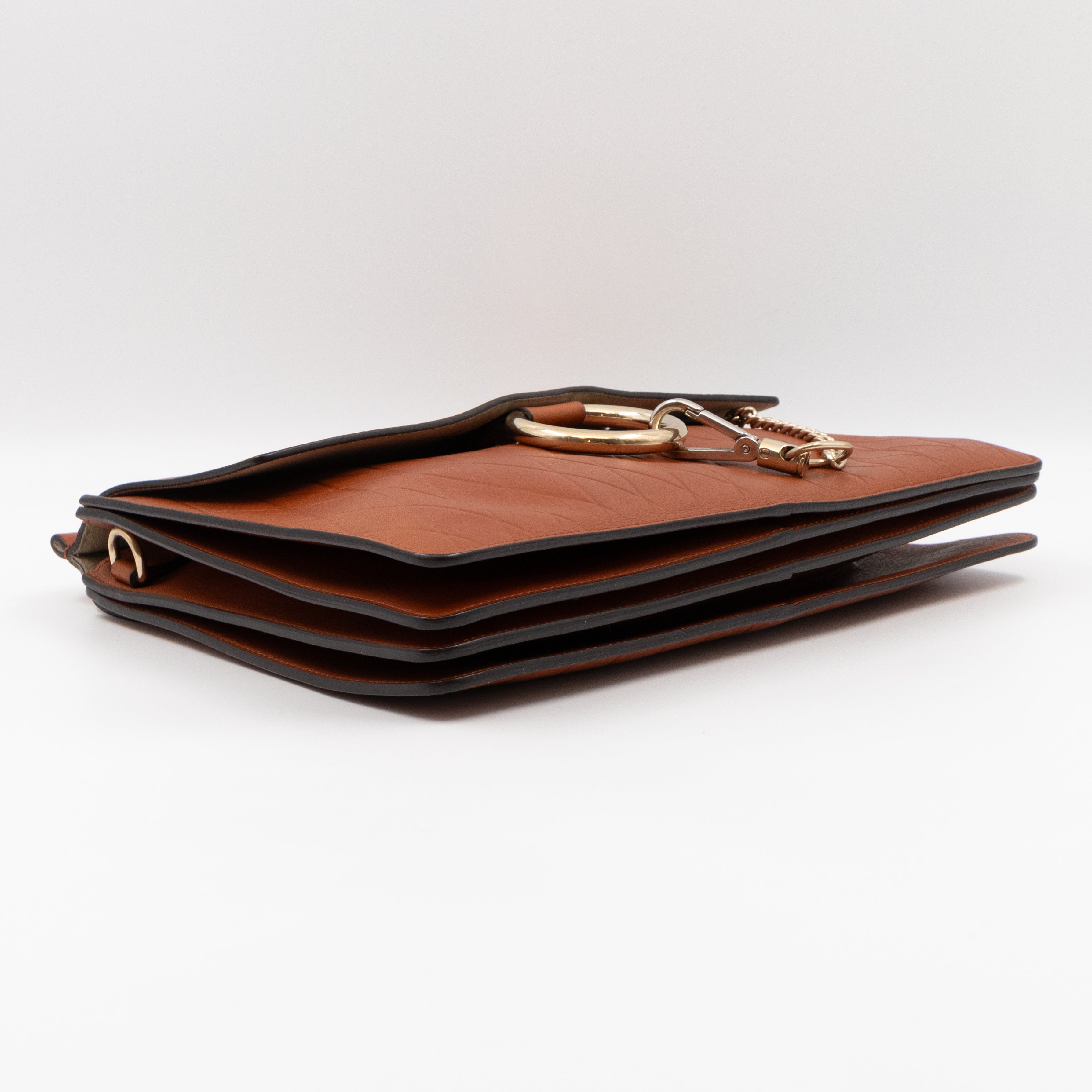 Faye Crossbody Brown Smooth Leather