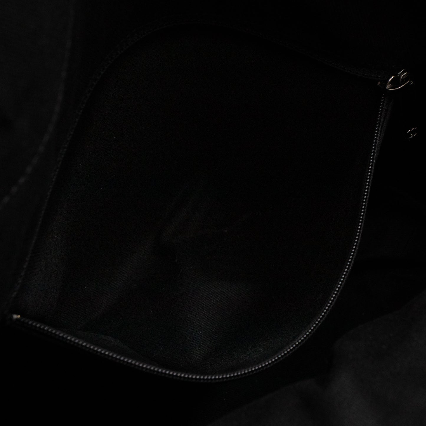Lady Braid Shopping Tote Black Leather