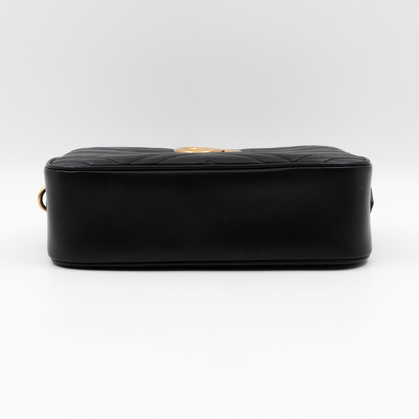 GG Marmont Small Black Leather