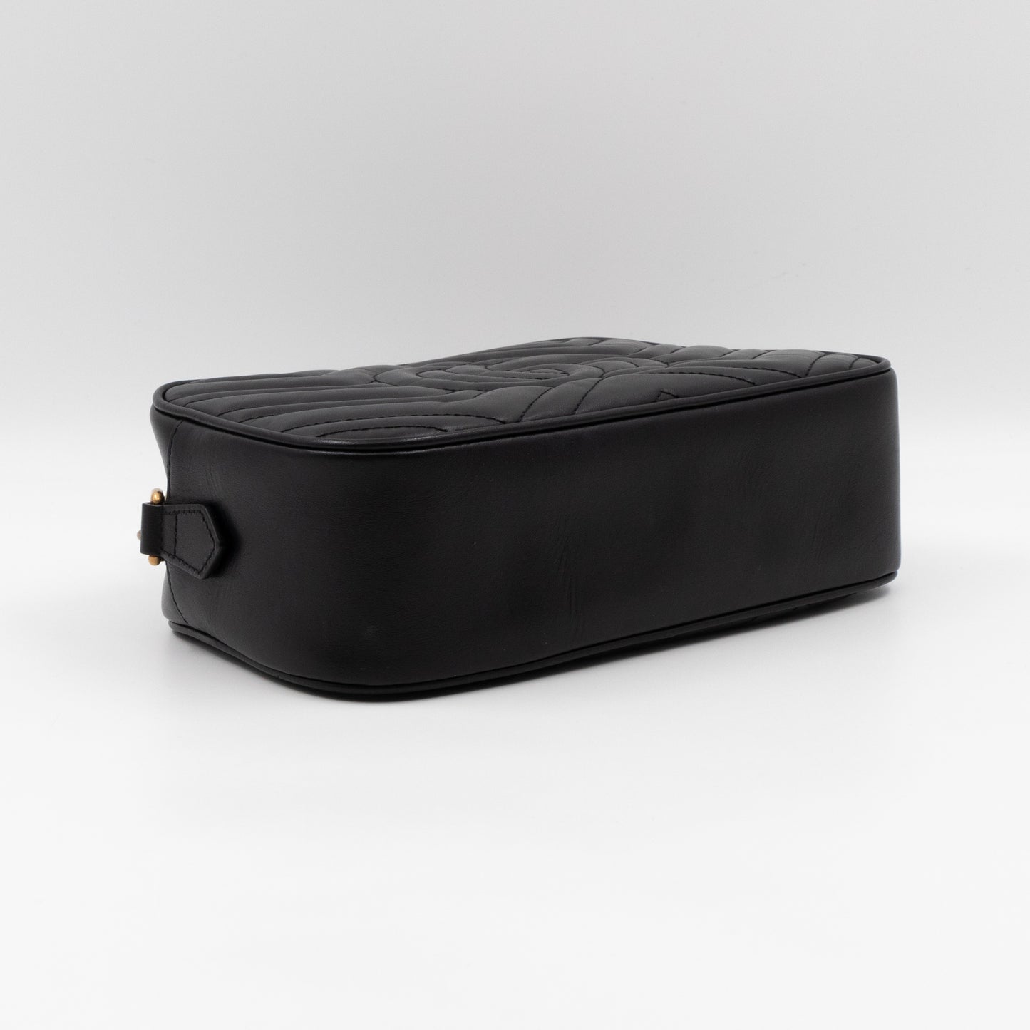 GG Marmont Small Black Leather