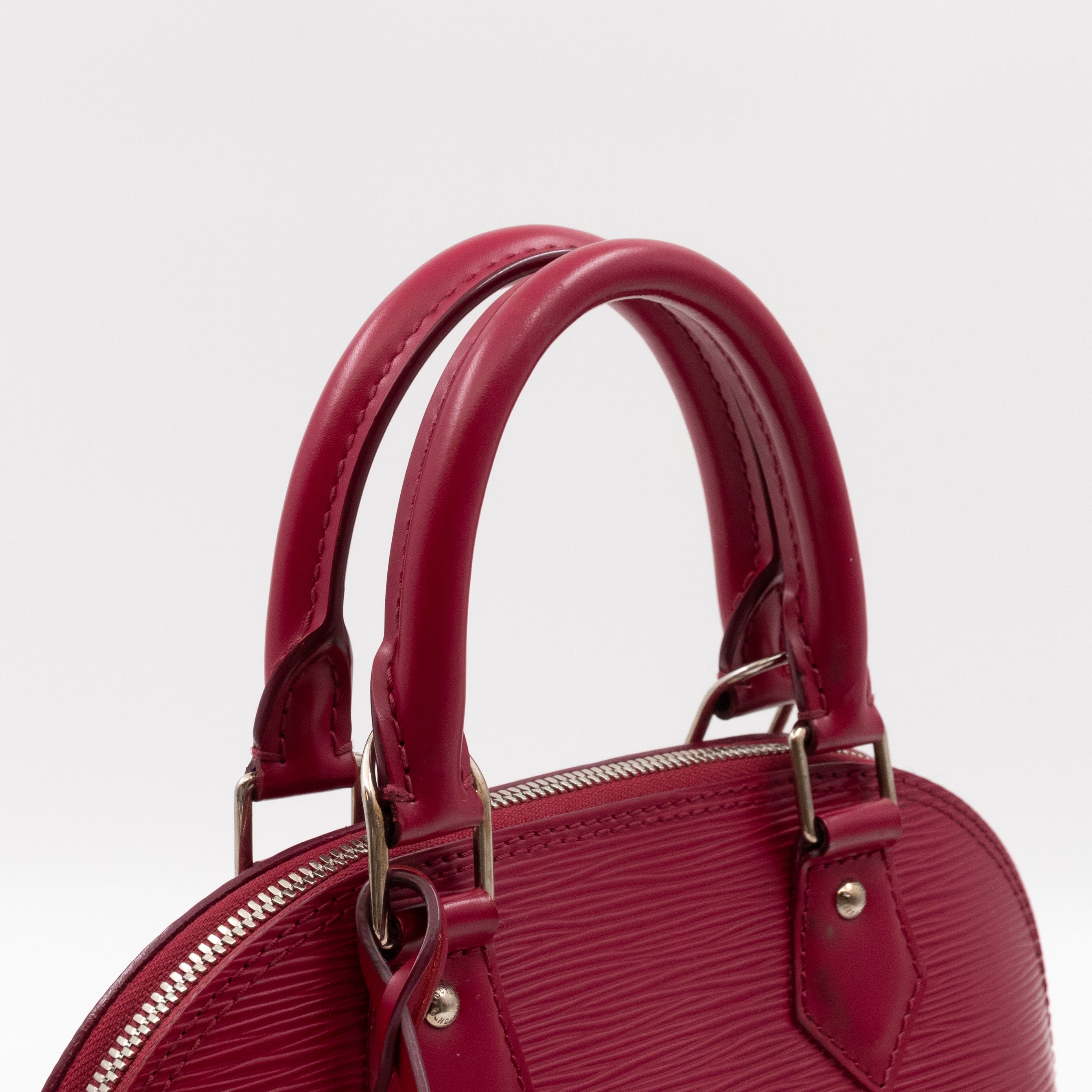 Alma BB Epi Leather Fuchsia