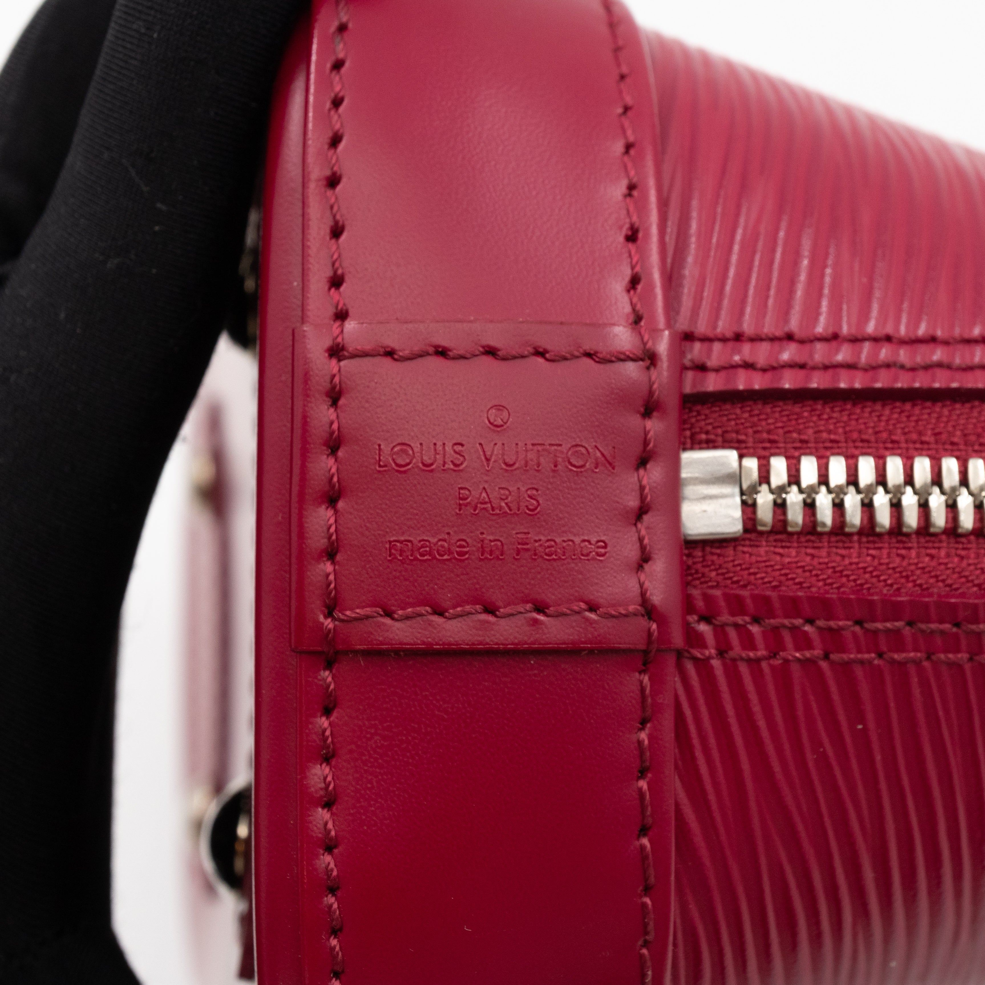 Alma BB Epi Leather Fuchsia