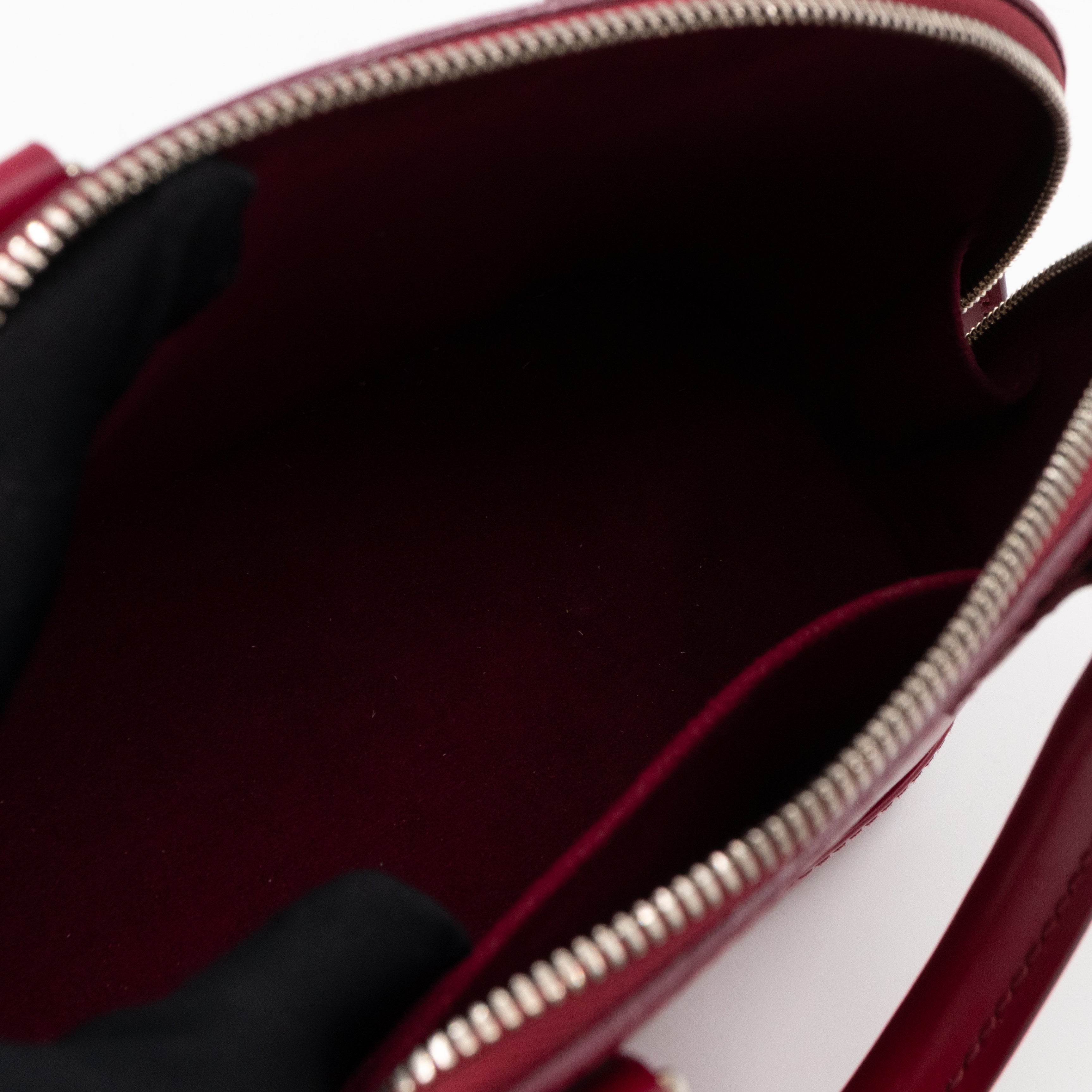 Alma BB Epi Leather Fuchsia