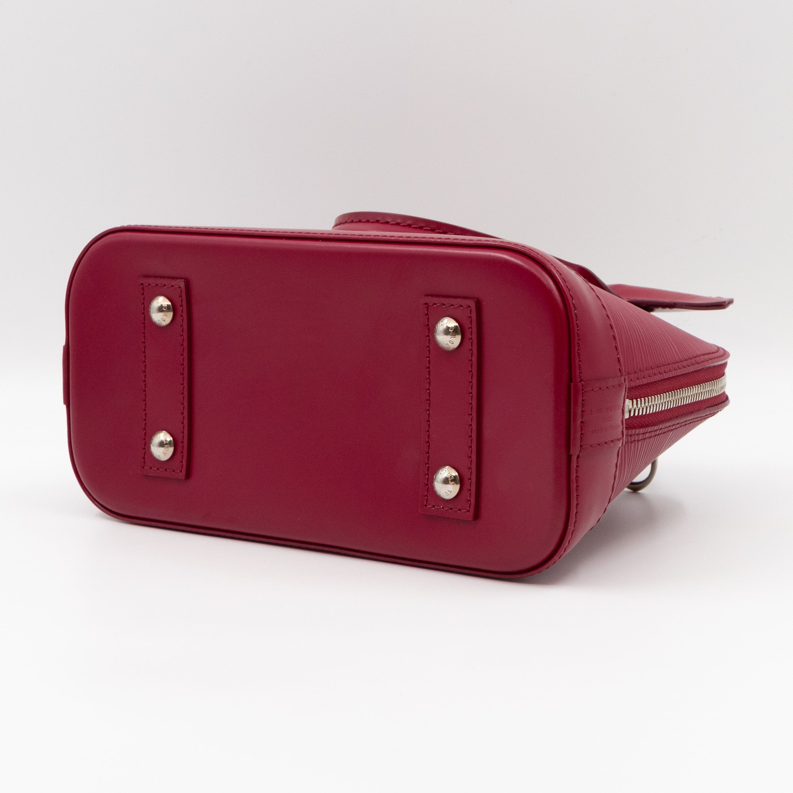 Alma BB Epi Leather Fuchsia
