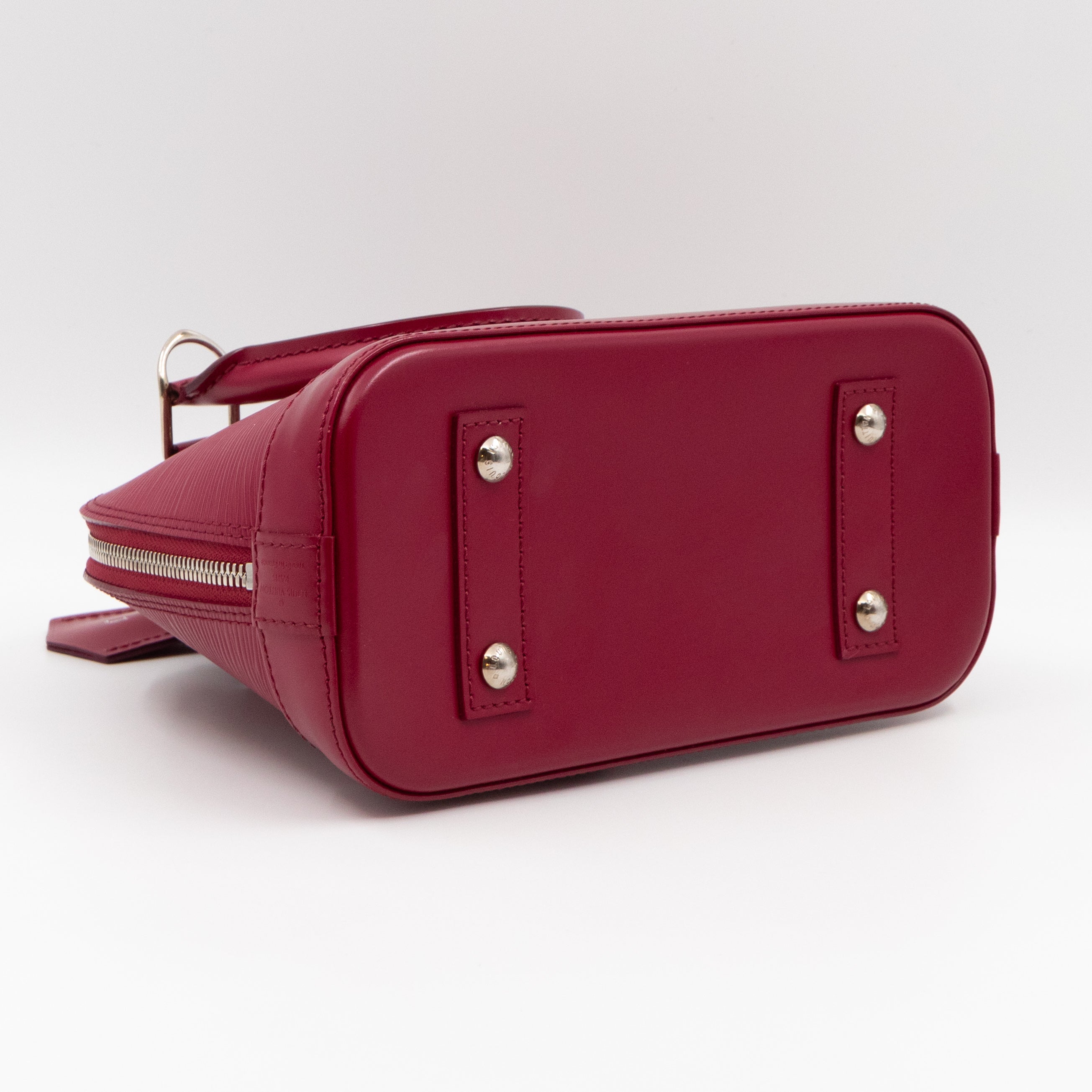 Alma BB Epi Leather Fuchsia