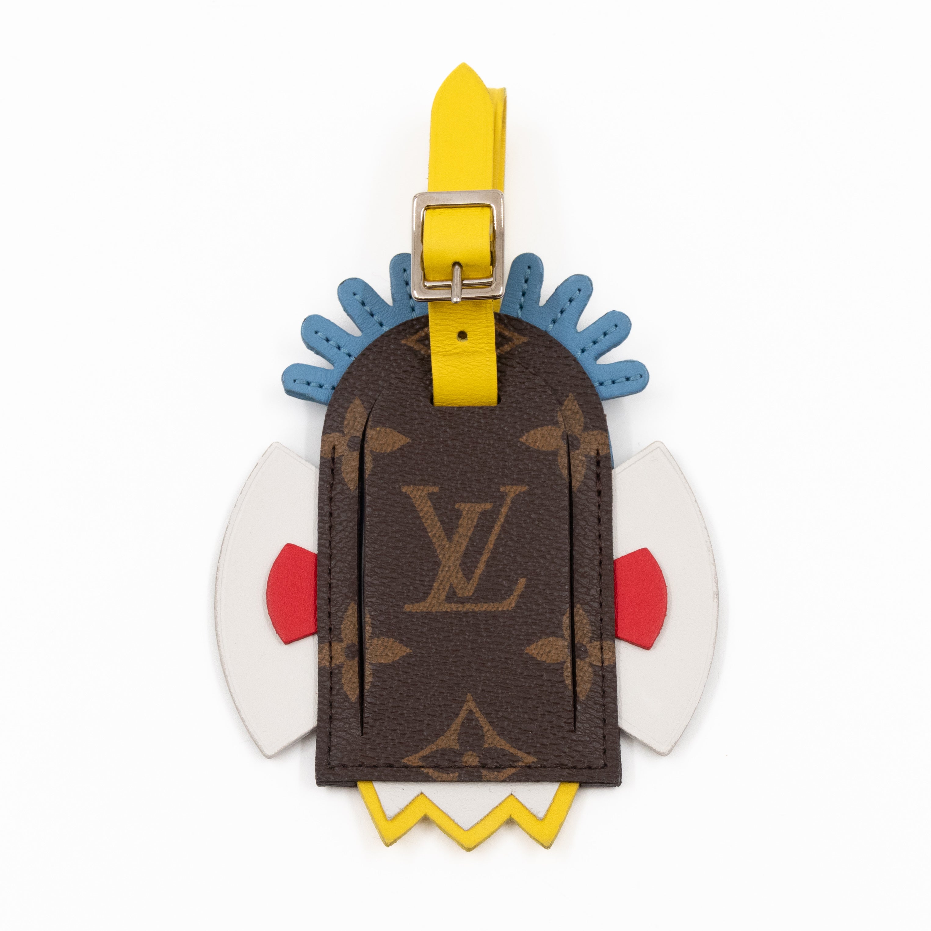 Tribal Mask Monogram Luggage Tag Limited Edition