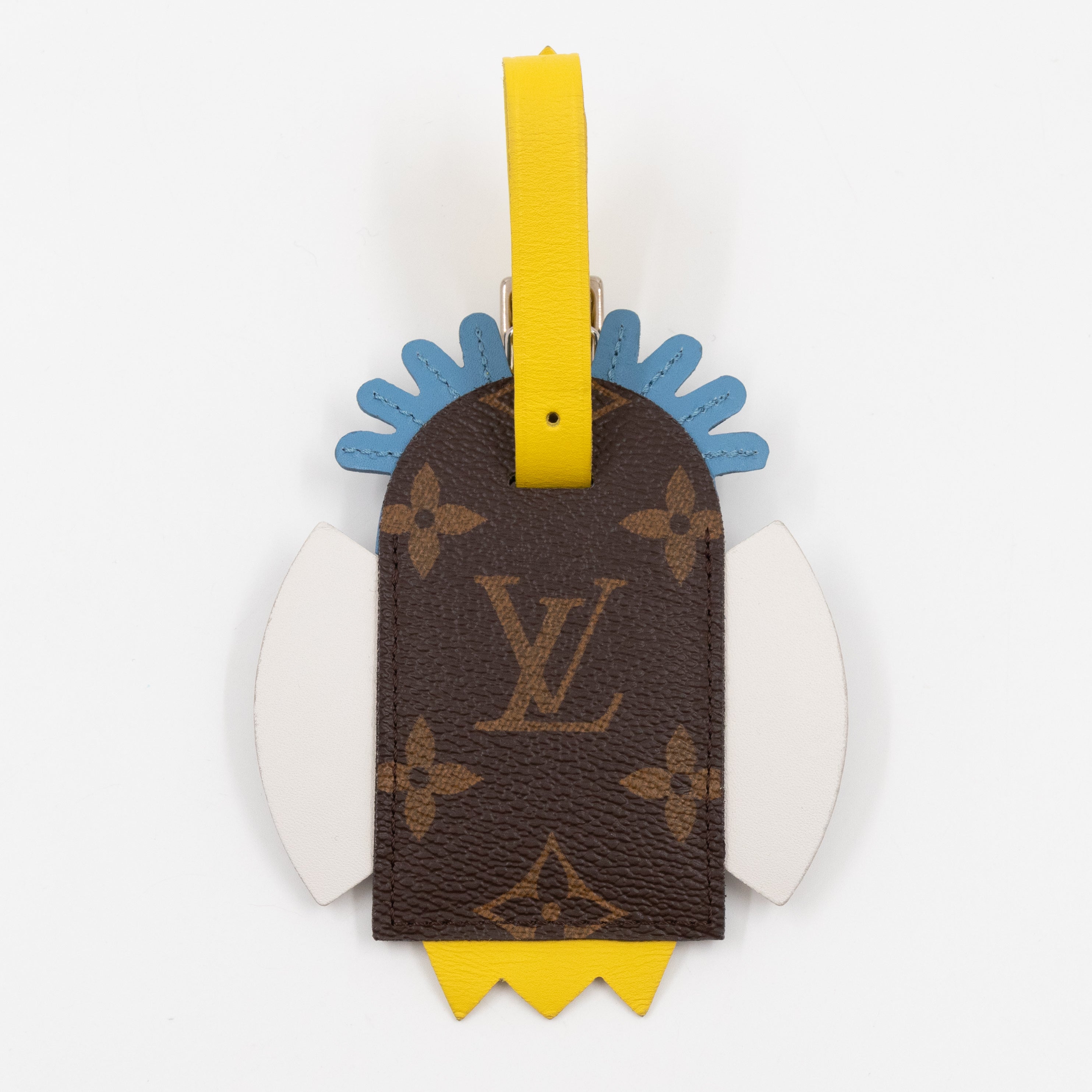 Tribal Mask Monogram Luggage Tag Limited Edition