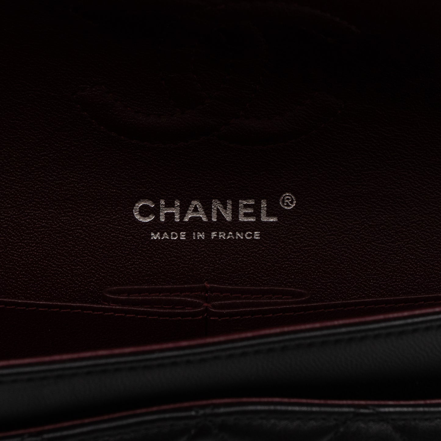 Classic Double Flap Small Black Lambskin Silver