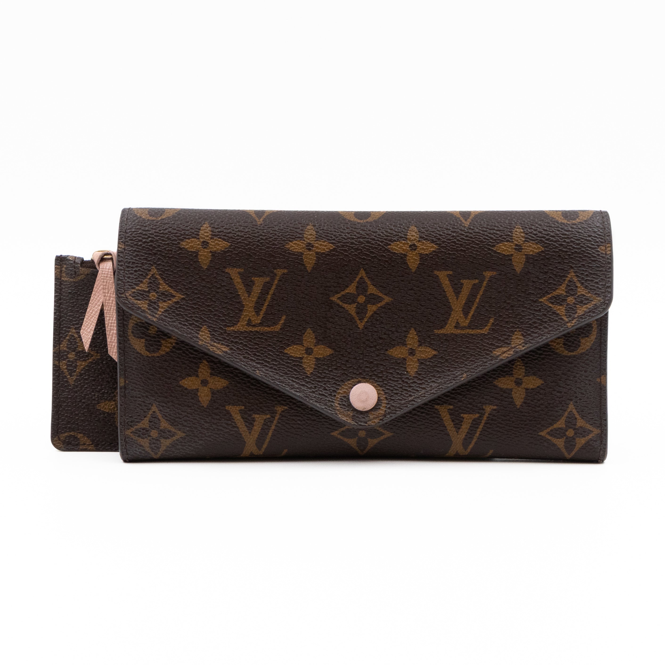 Josephine Wallet Monogram Rose Ballerine