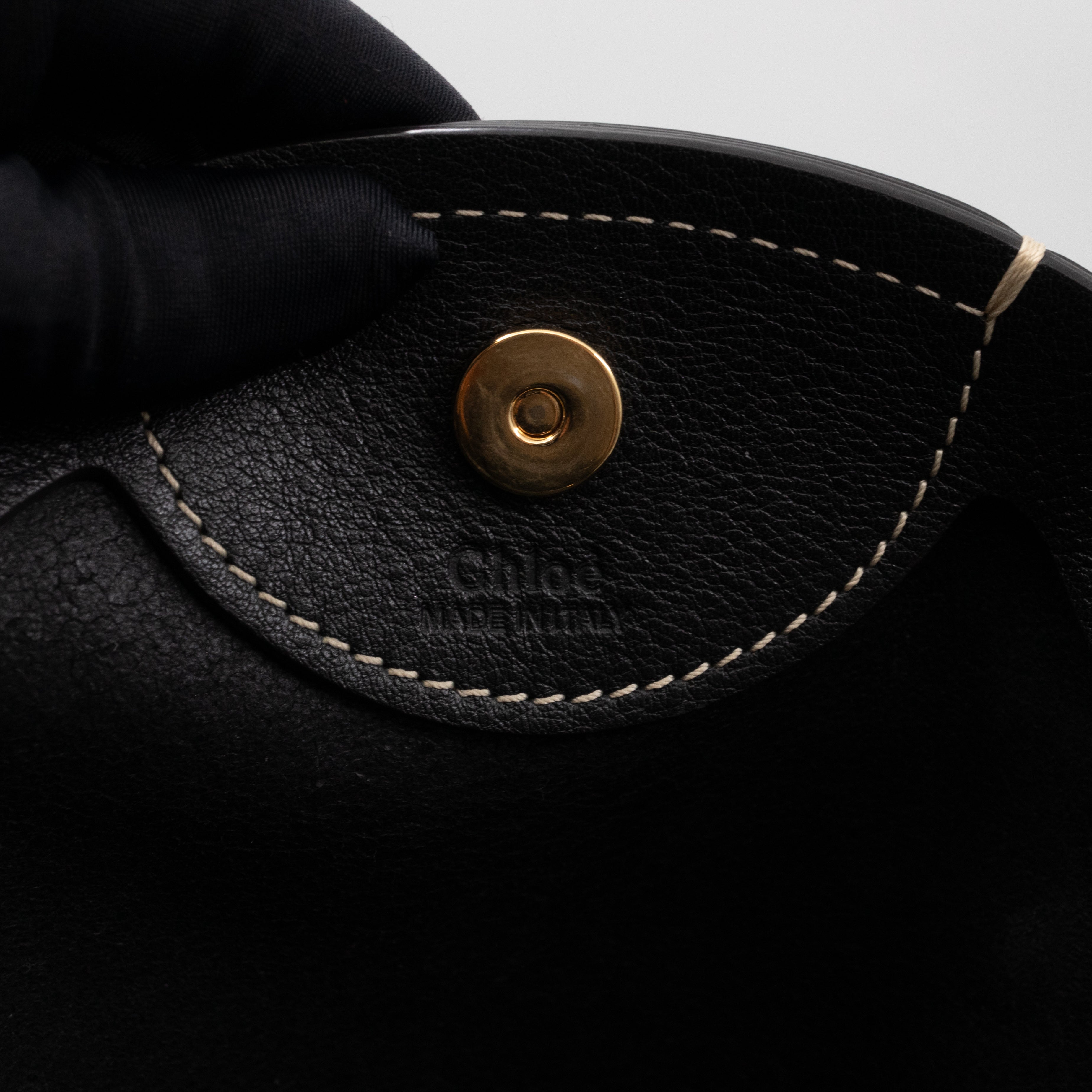 Darryl Tote Bag Black Leather