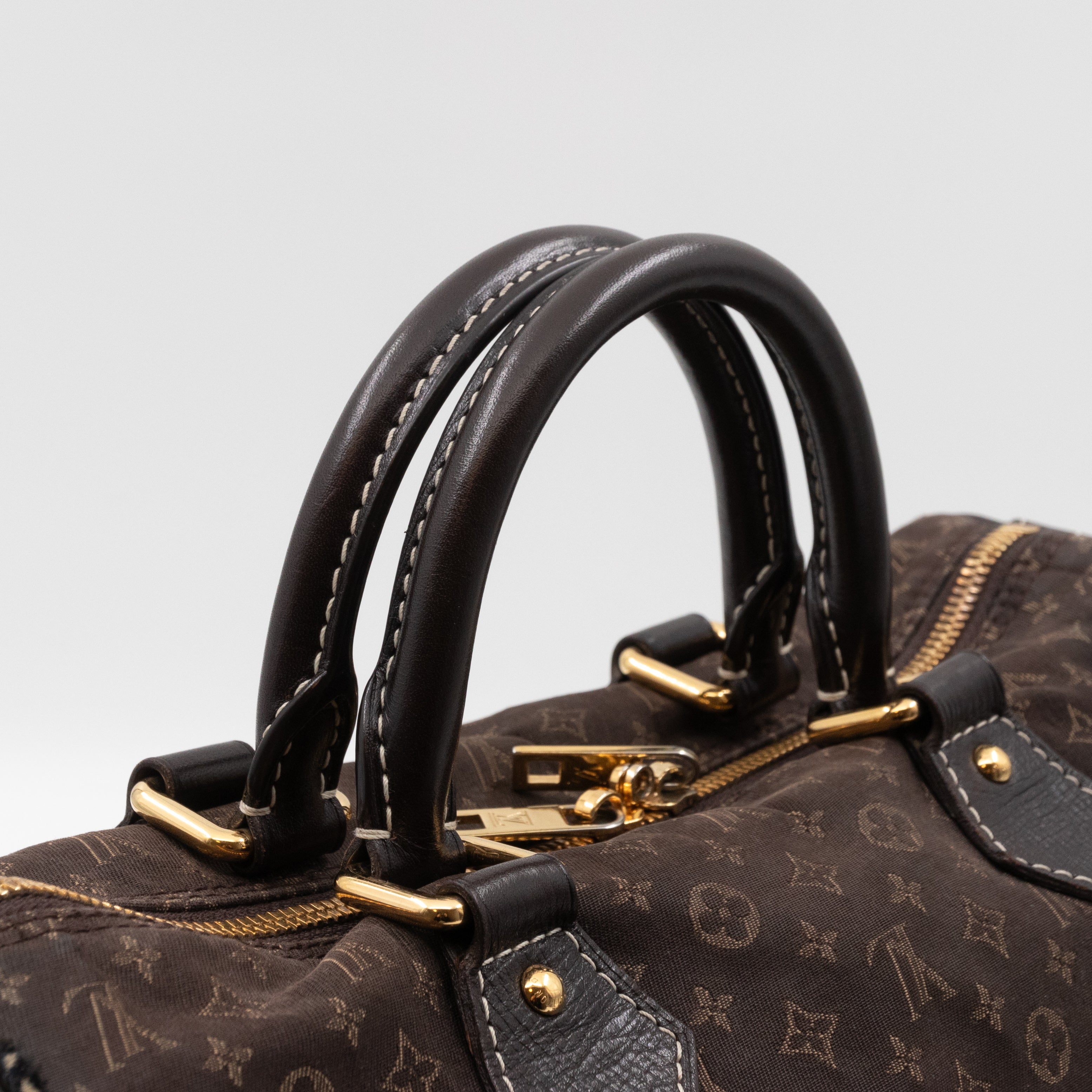 Speedy 30 Bandouliere Monogram Idylle Fusain