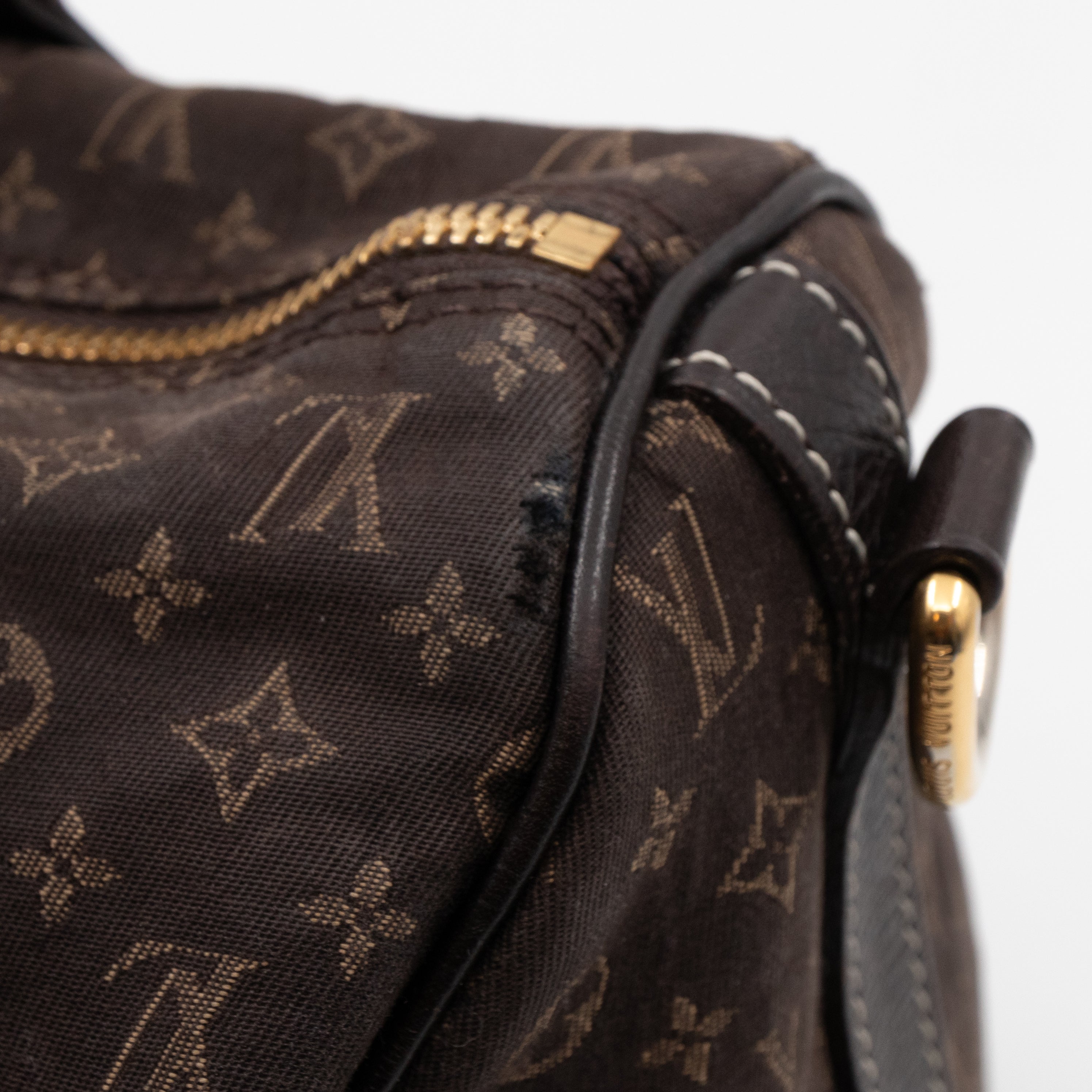 Speedy 30 Bandouliere Monogram Idylle Fusain