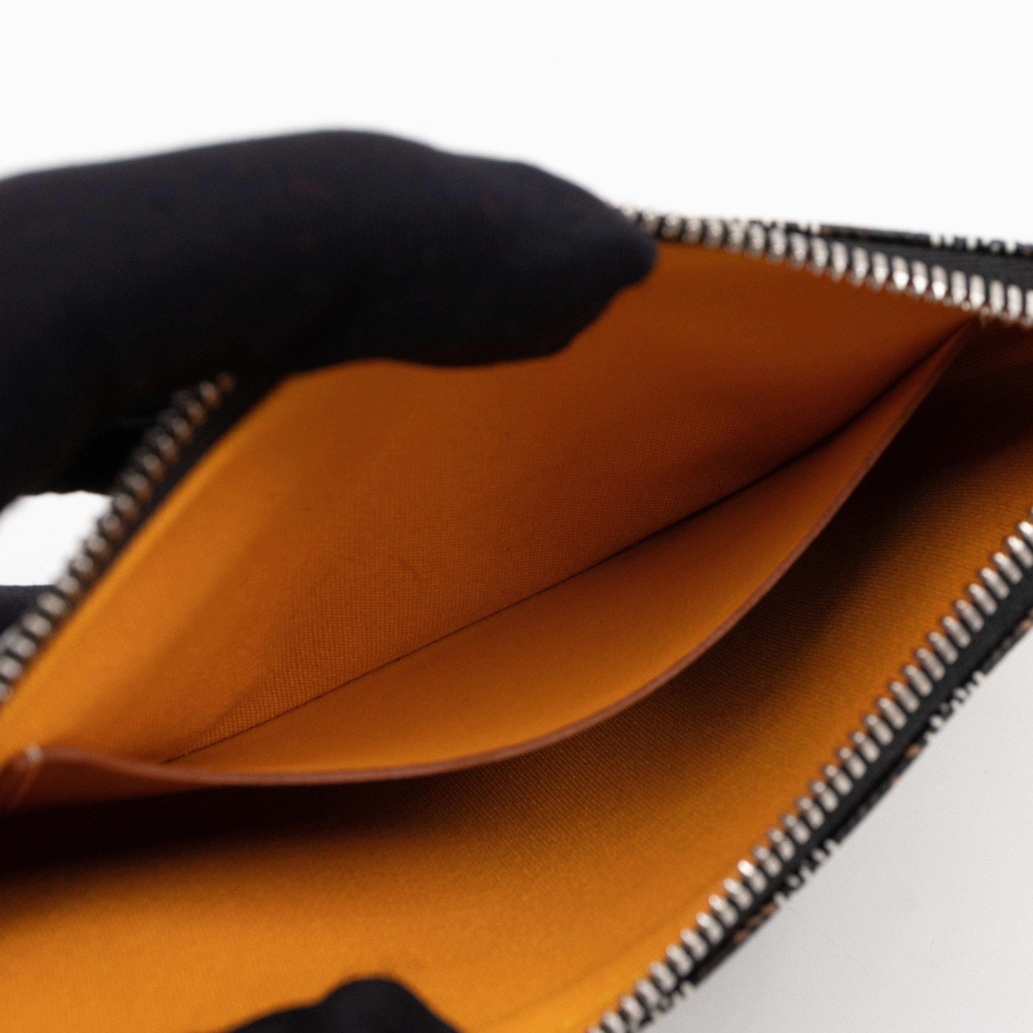 Senat Pouch Mini Goyardine Black & Tan