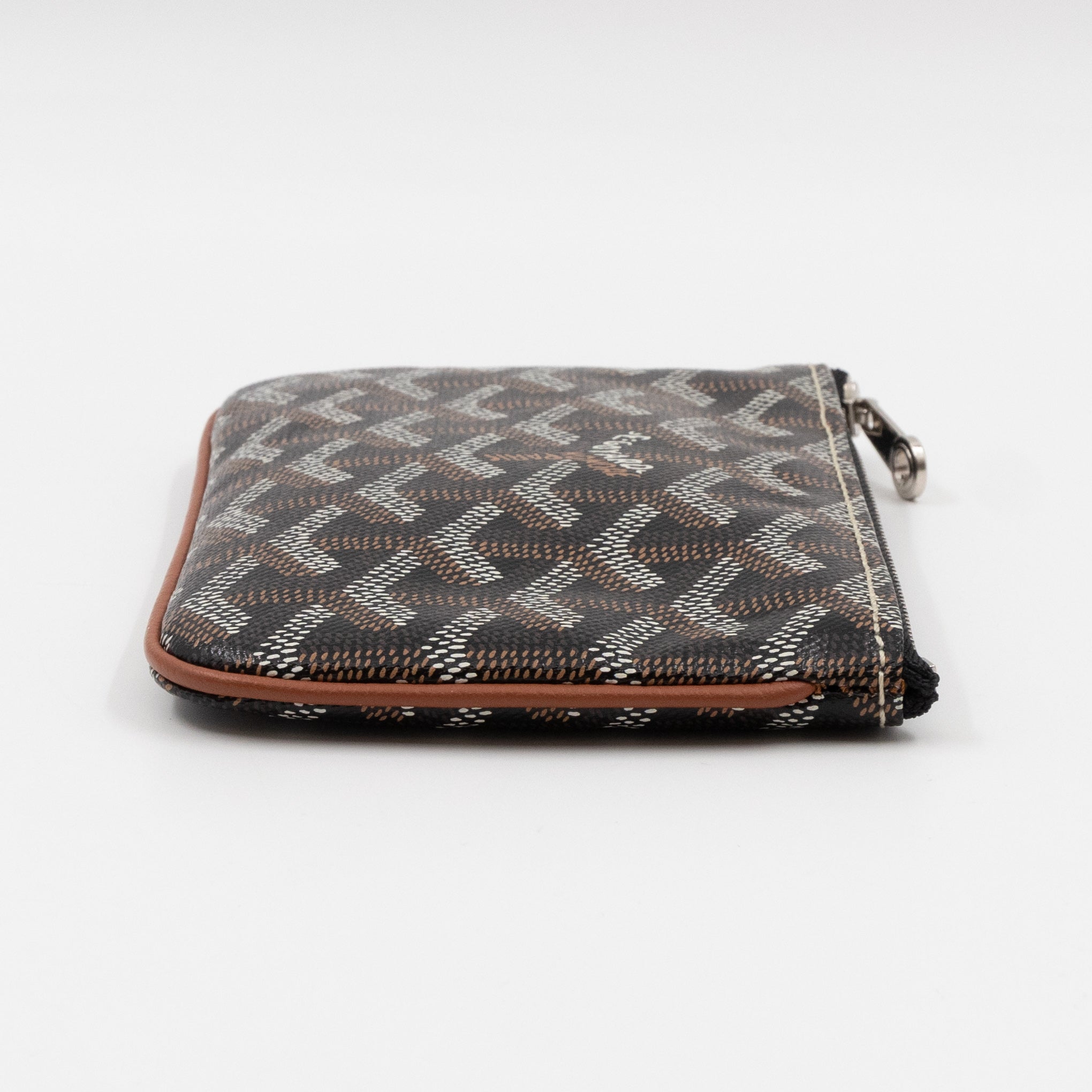 Senat Pouch Mini Goyardine Black & Tan
