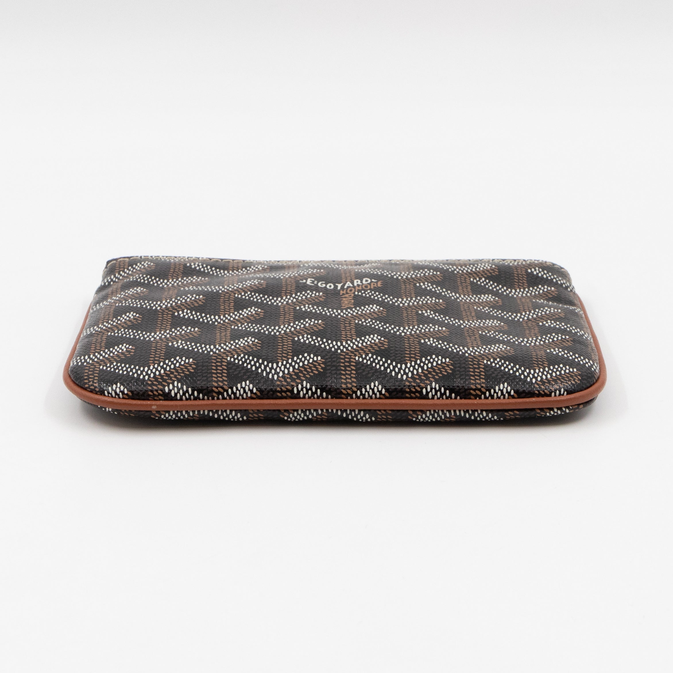 Senat Pouch Mini Goyardine Black & Tan