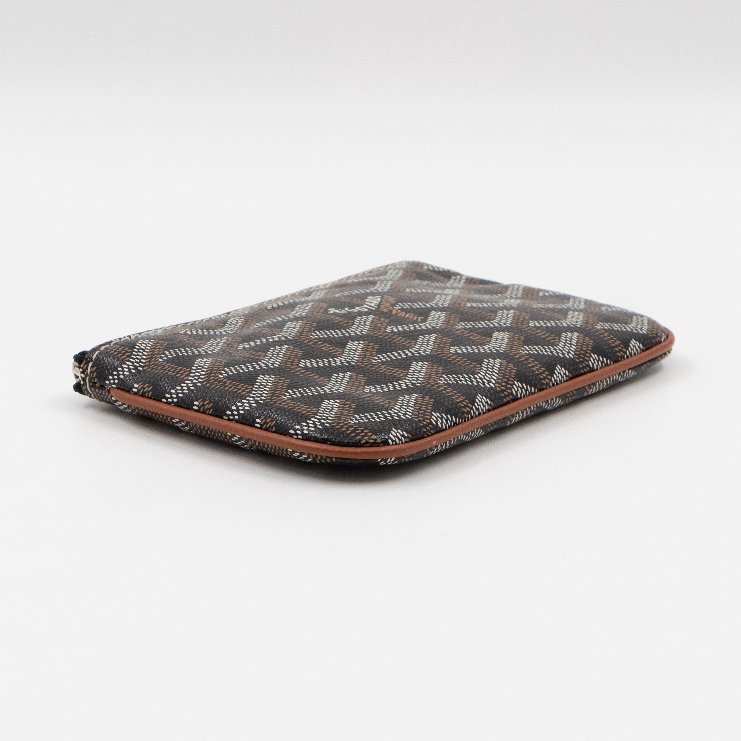 Senat Pouch Mini Goyardine Black & Tan