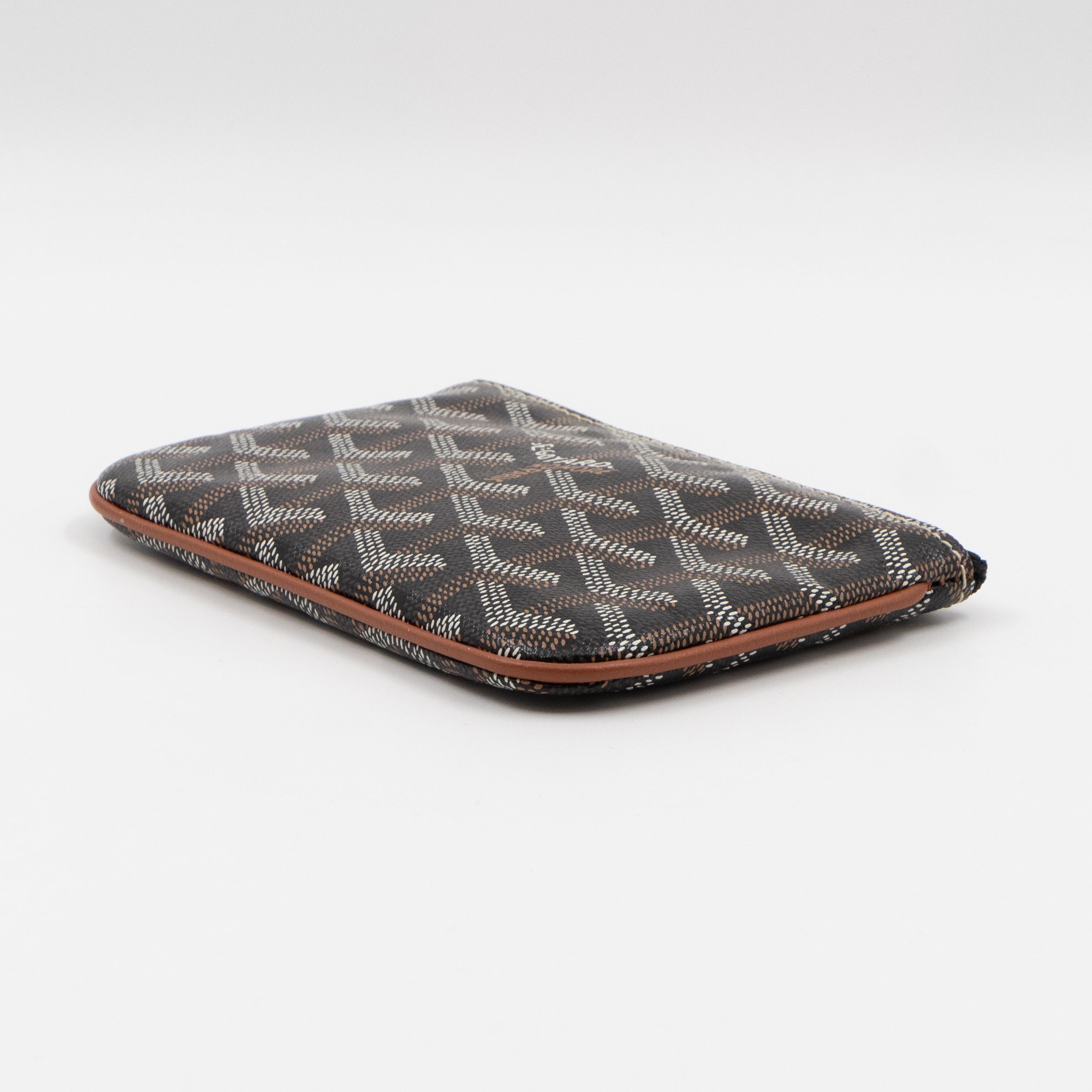 Senat Pouch Mini Goyardine Black & Tan