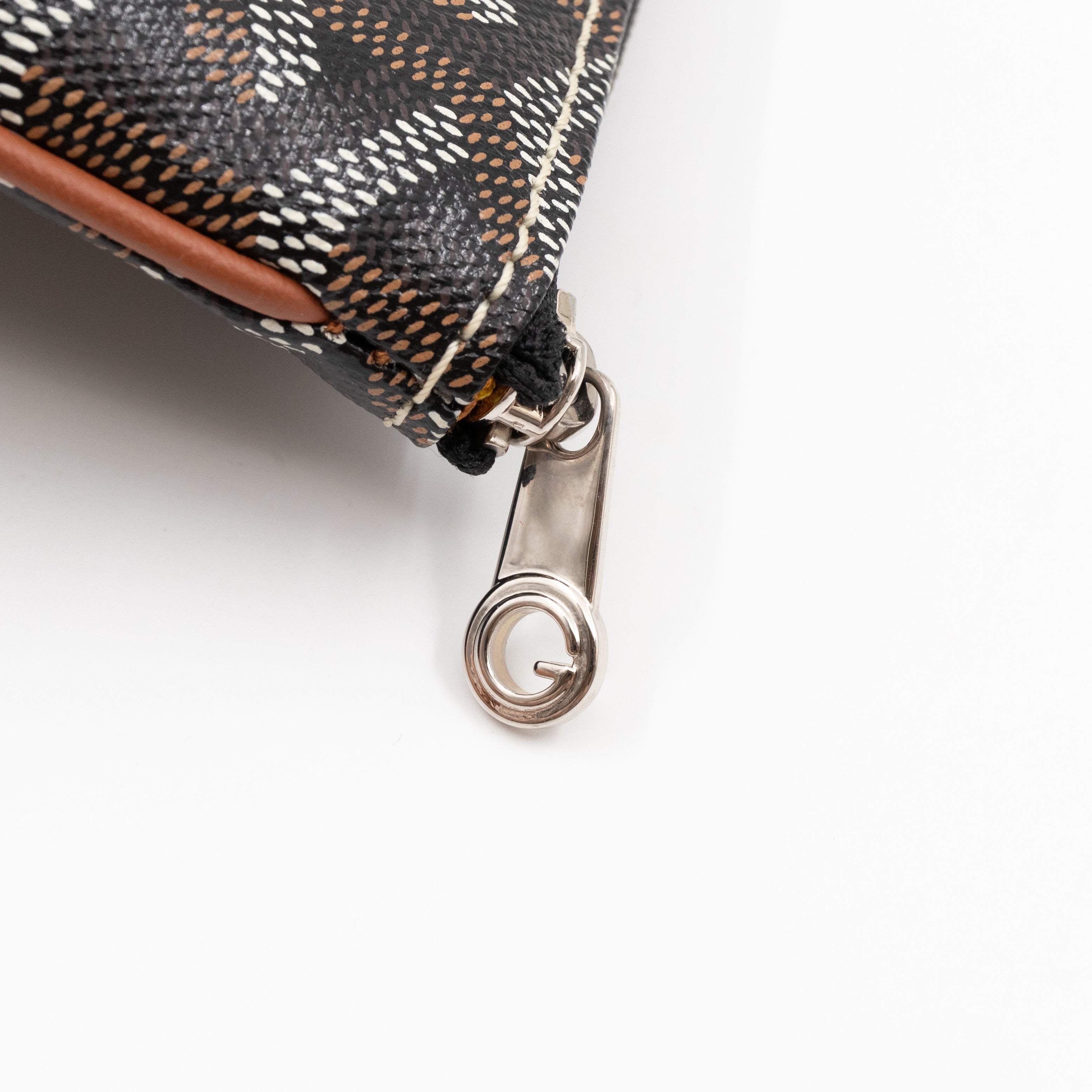 Senat Pouch Mini Goyardine Black & Tan