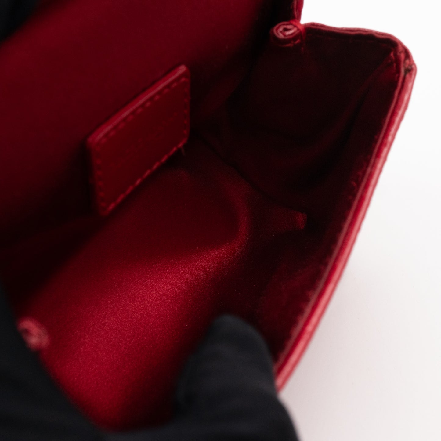 Sicily Micro Patent Leather Red