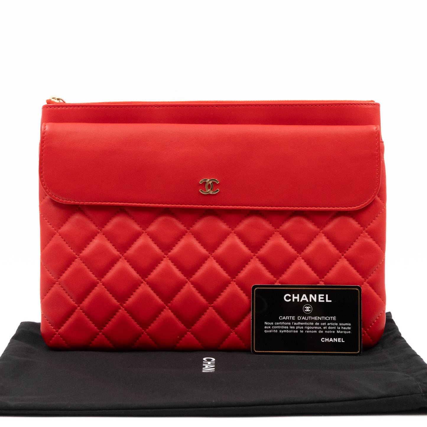 Flap O Case Red Leather