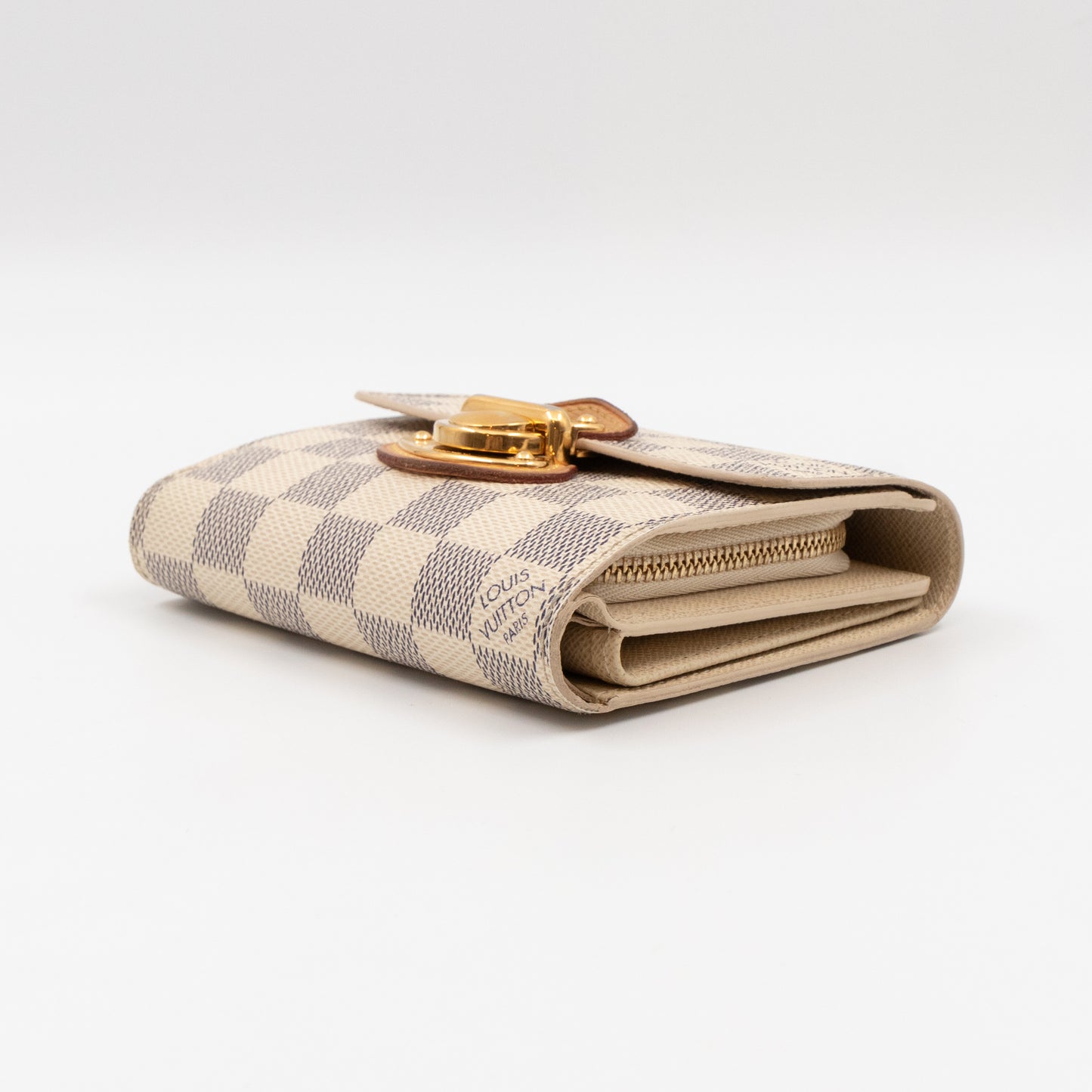 Joey Wallet Damier Azur