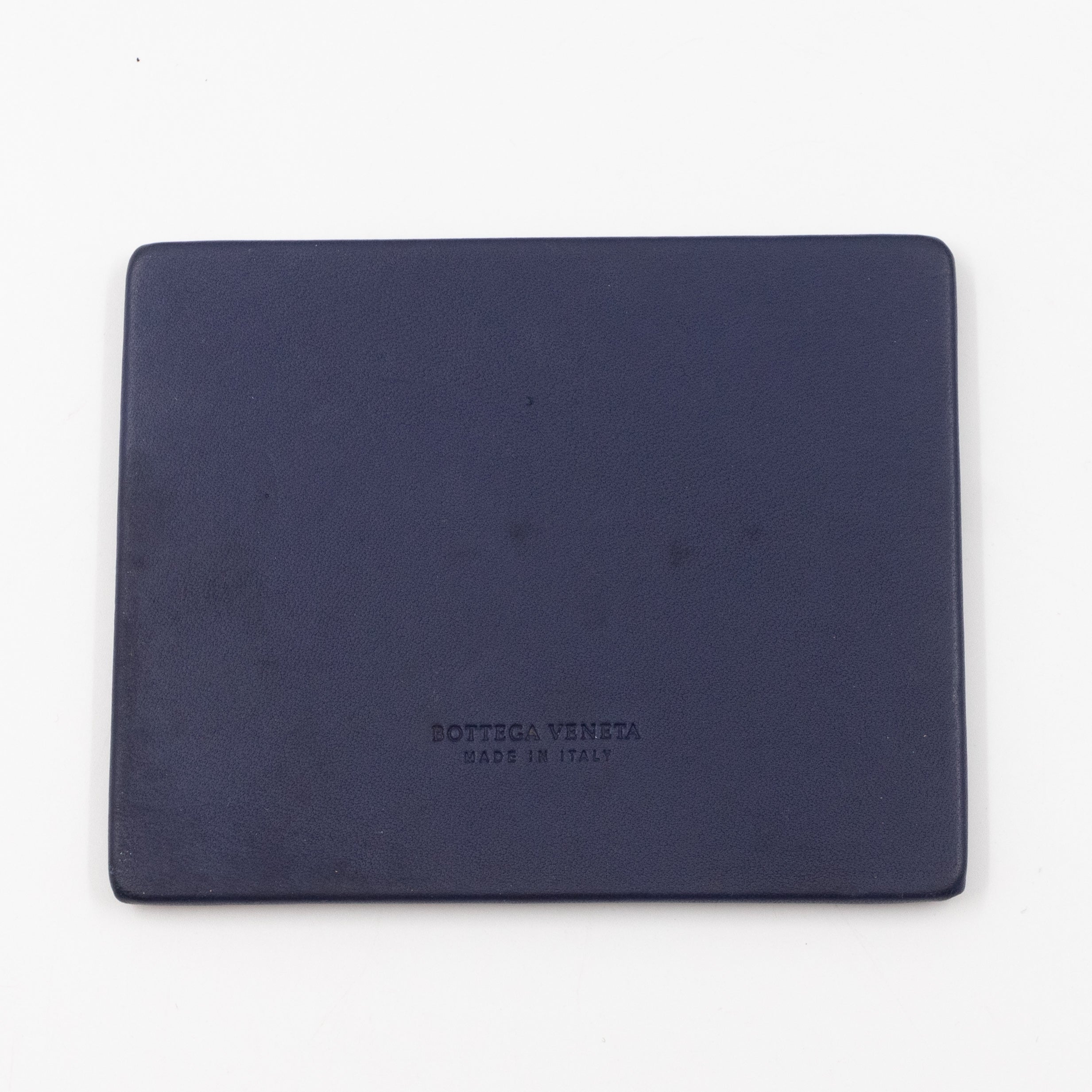 Large Cabat Tote Intrecciato Blue Leather