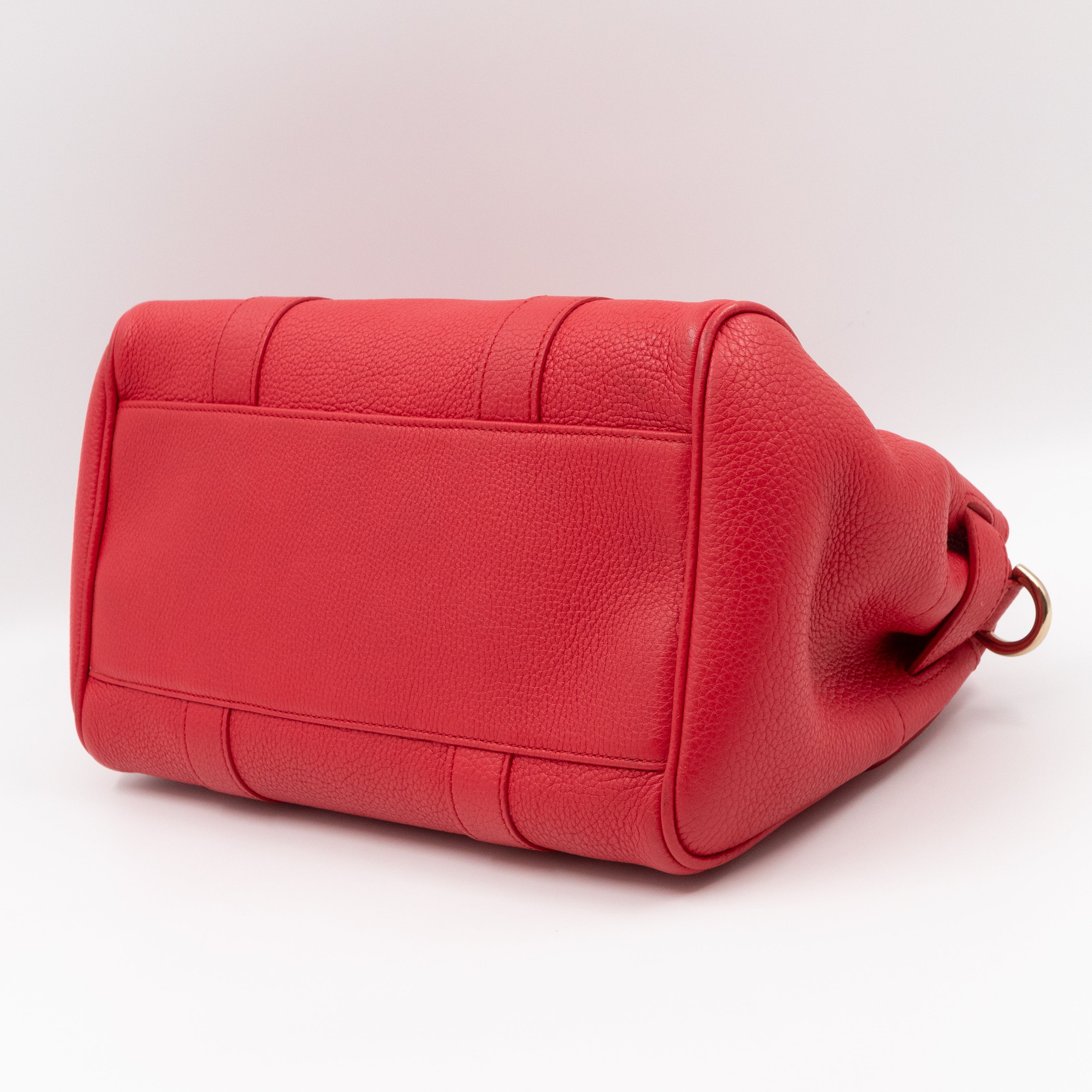 Small Bayswater Red Leather